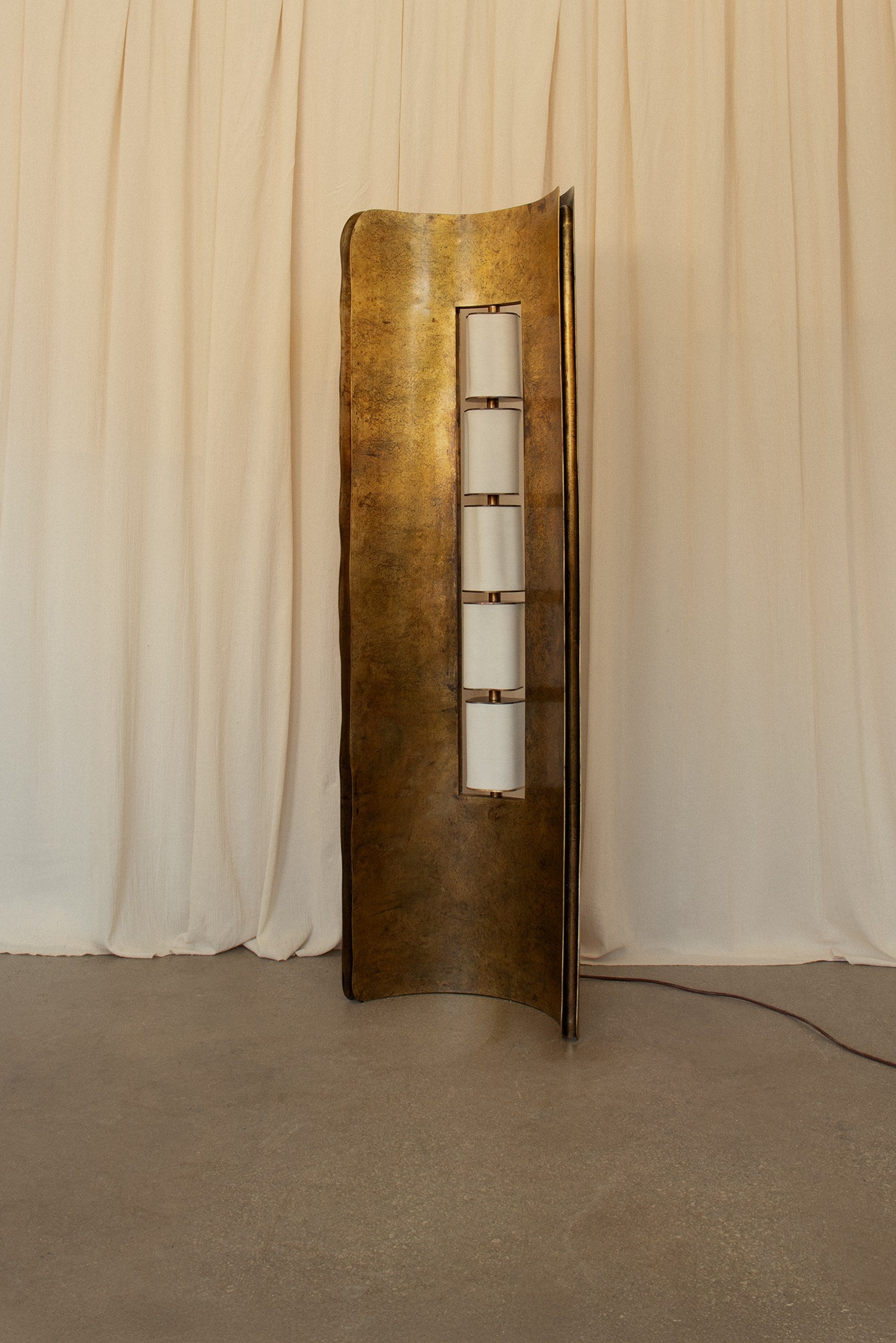 Curio No.3 Floor Lamp — lifestyle setting