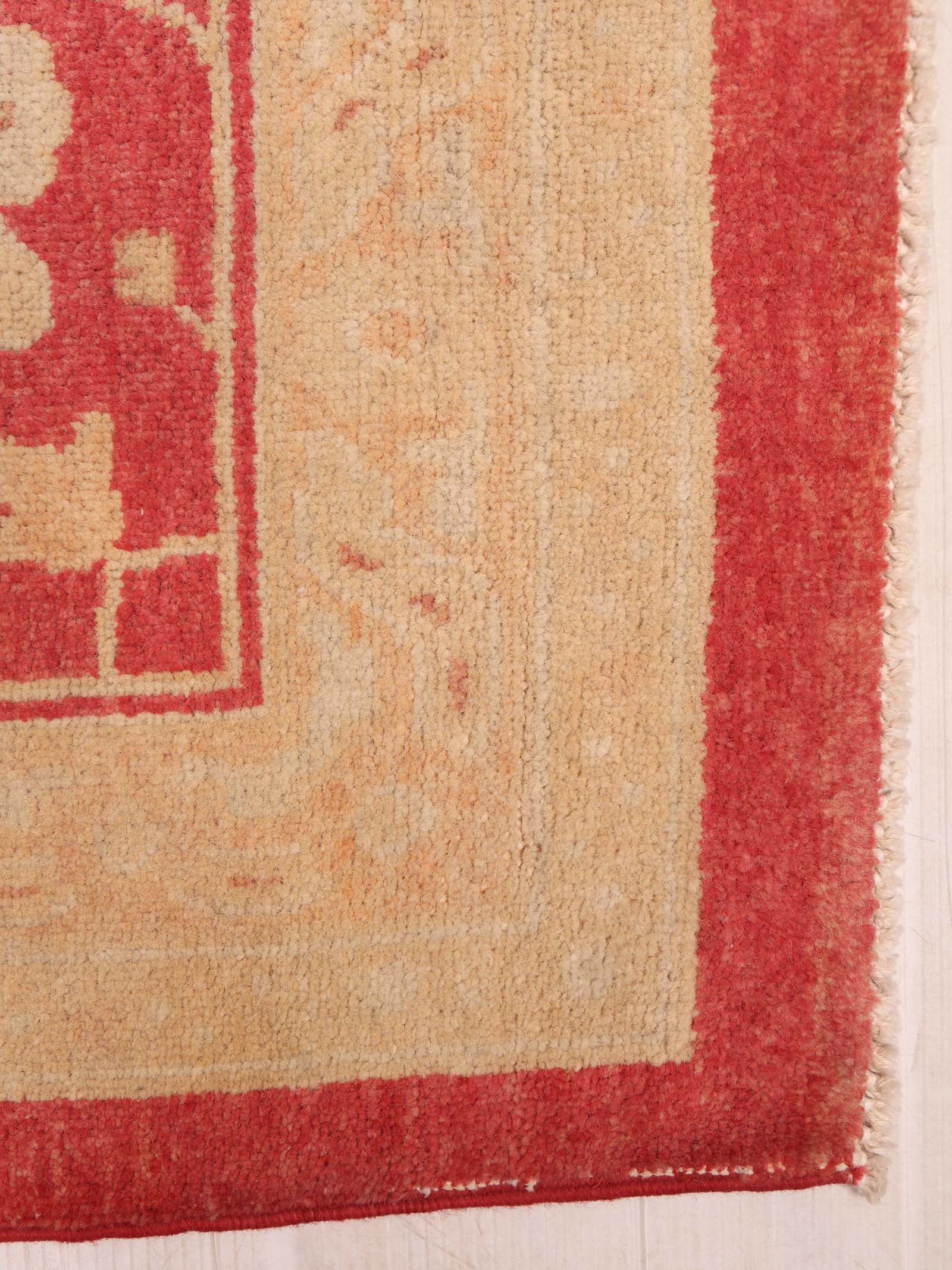 chobi rug in carnelian 269 x 363 cm — side angle
