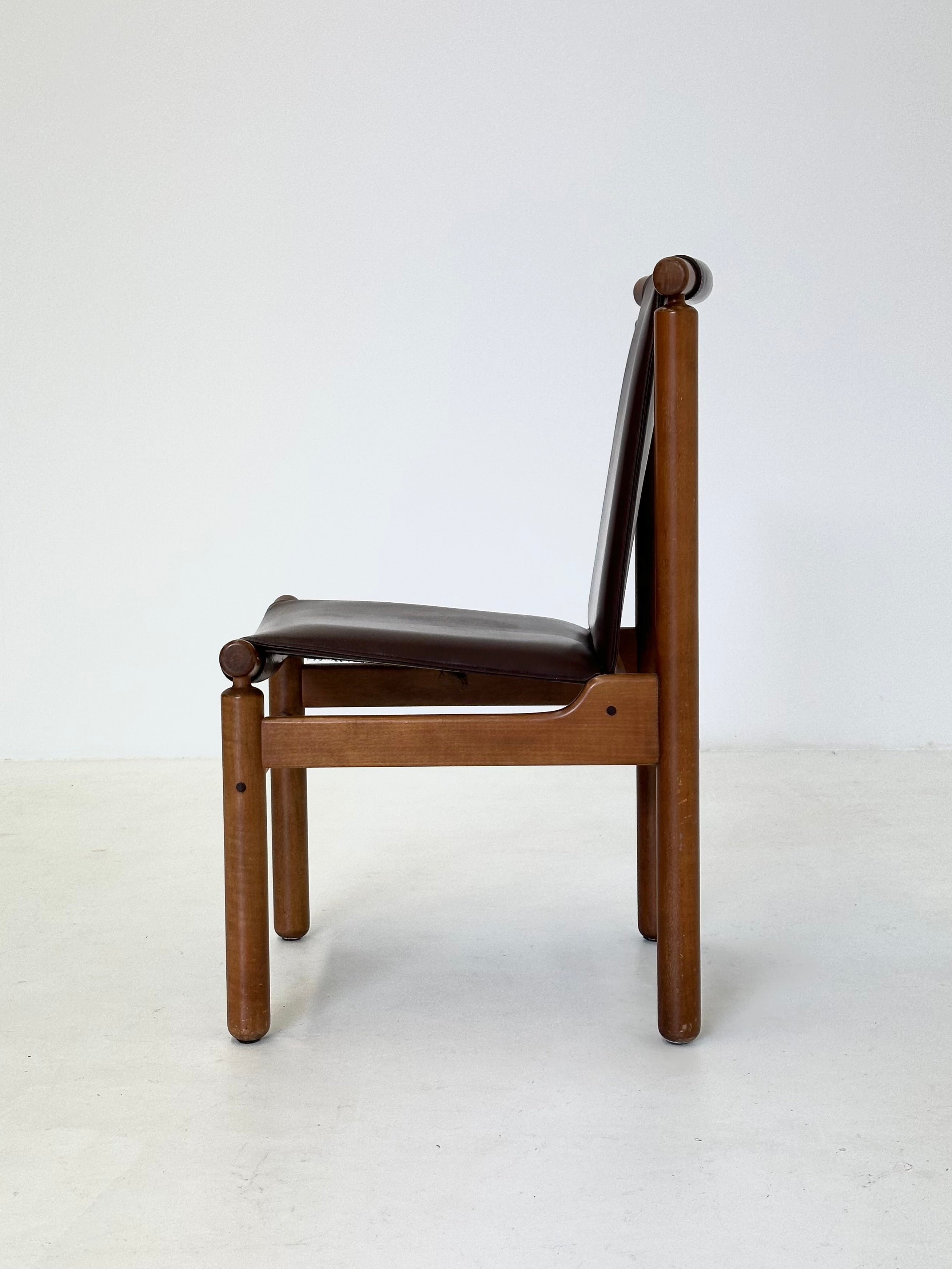 Set of Tapiovaara dining chairs by La Permanente Cantù — alternate view