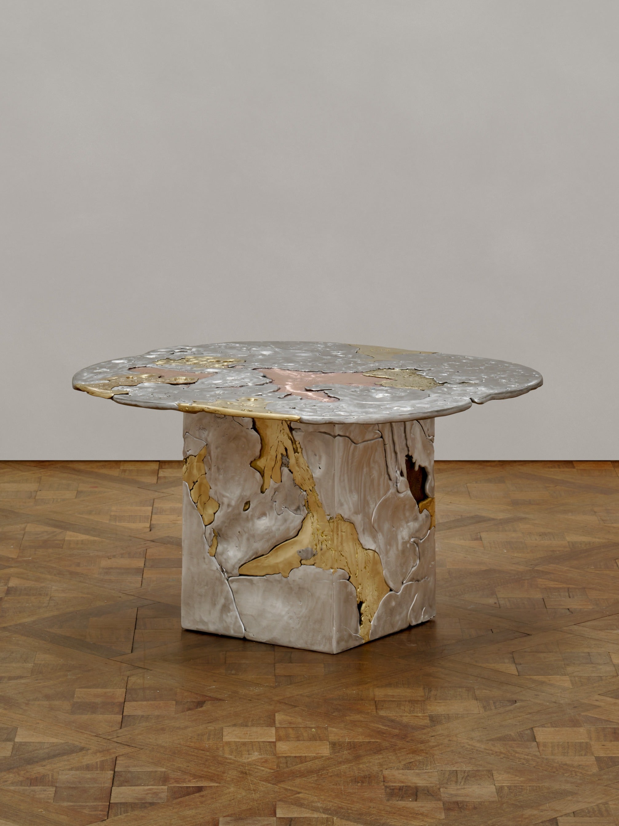 Elemental Patchwork' Coffee Table by Sheyang Li | The Oblist — handcrafted marble, modern design