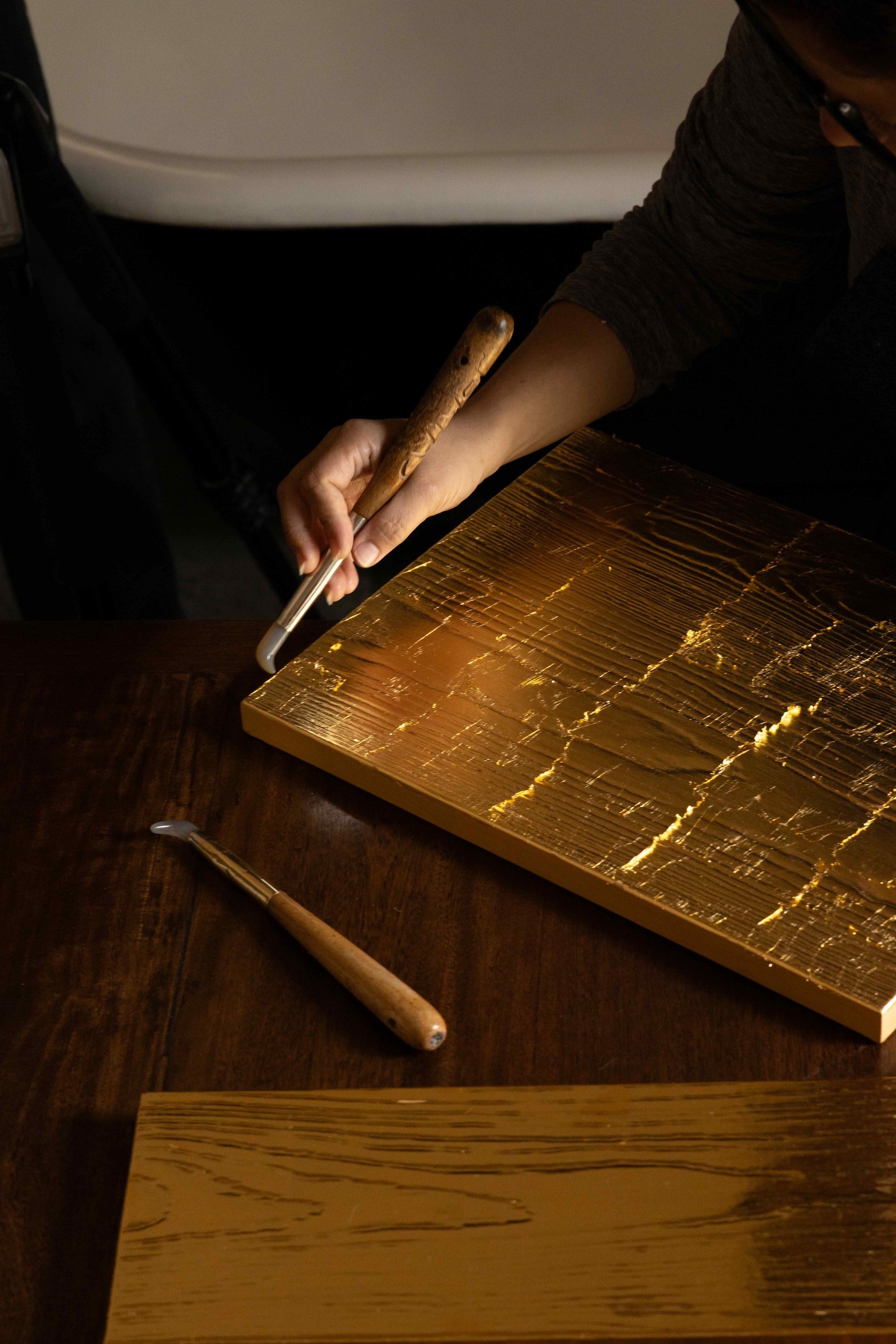 'Aurum' Wall Box 23k Gold Leaf — view 10