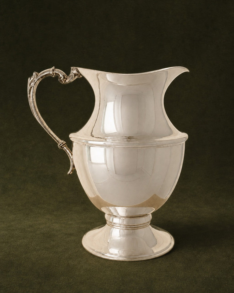 Vintage silver-plated pitcher by Truffe Studio | The Oblist