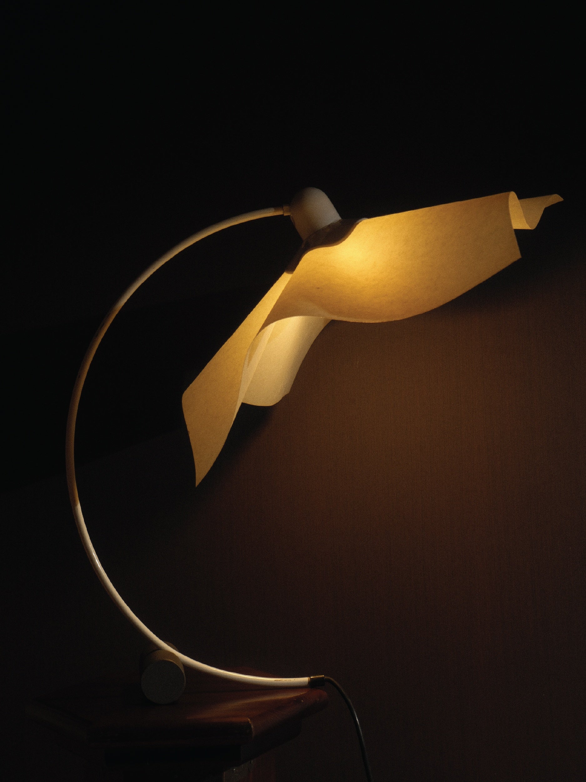 Vintage Artemide 'Area Curvea' Table Lamp by Mario Bellini by Truffe Studio | The Oblist