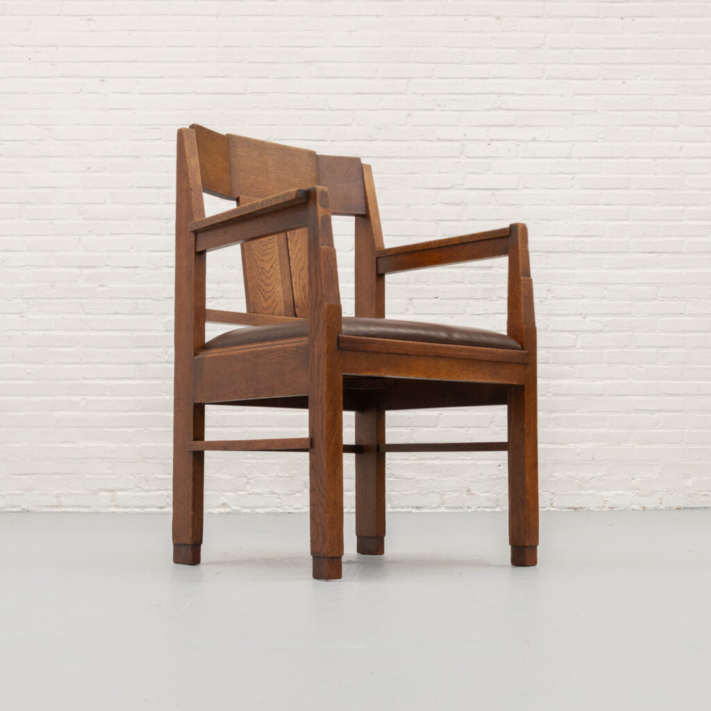 Dutch Art Deco Chair — alternate view