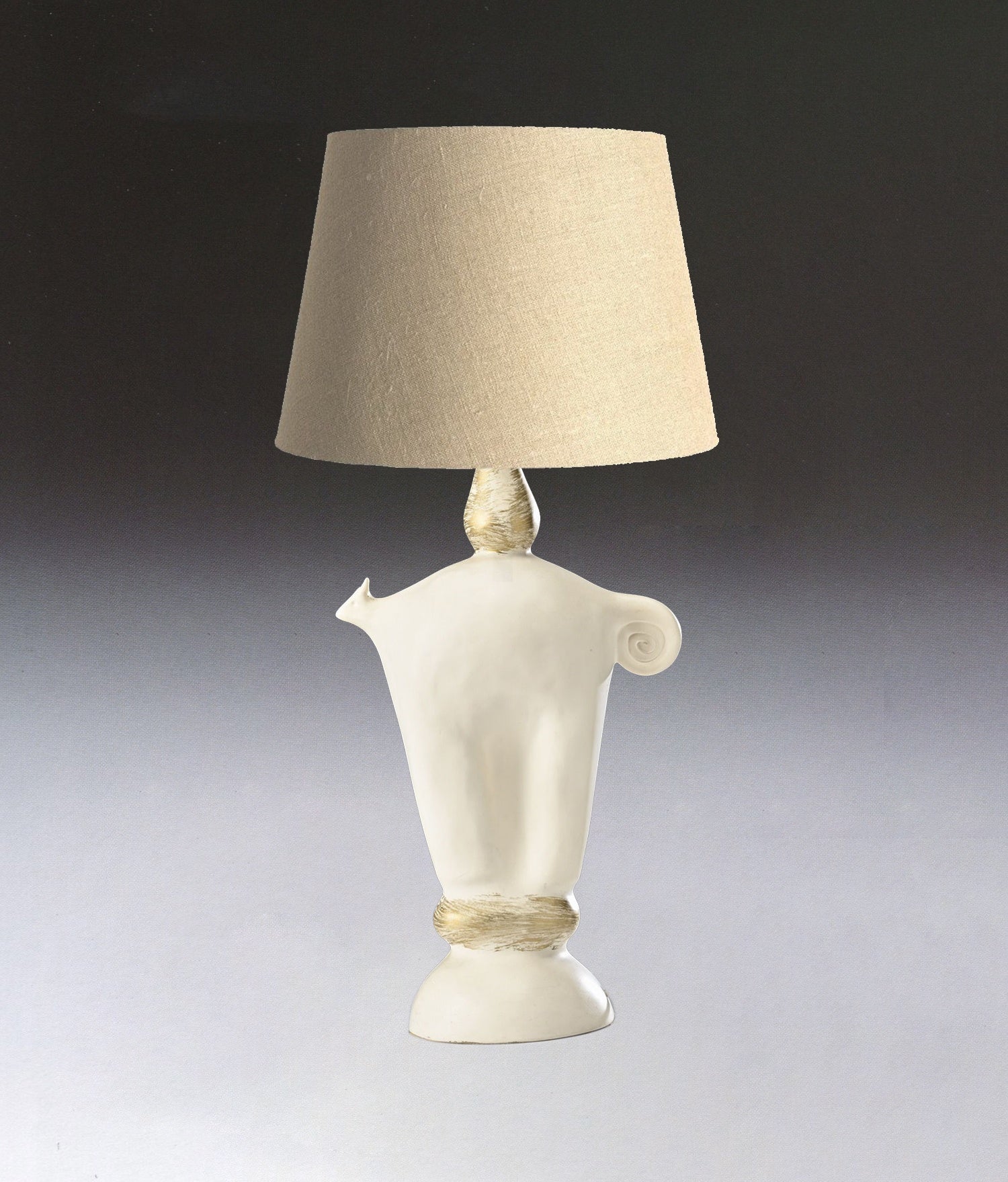 Vintage Table Lamps by Pierre Casenove  - Ceramic table Collection — detail view