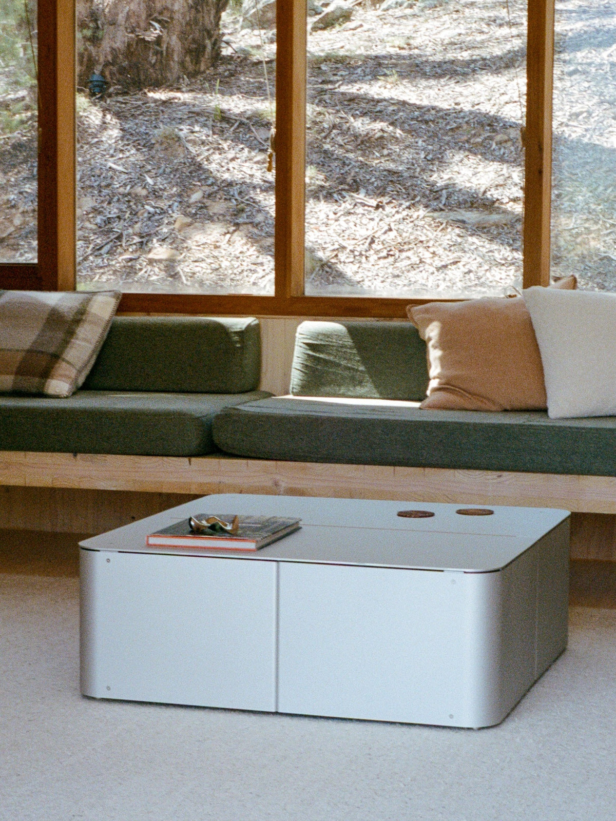 Gadroon Coffee Table in Aluminium by PARCTA | The Oblist