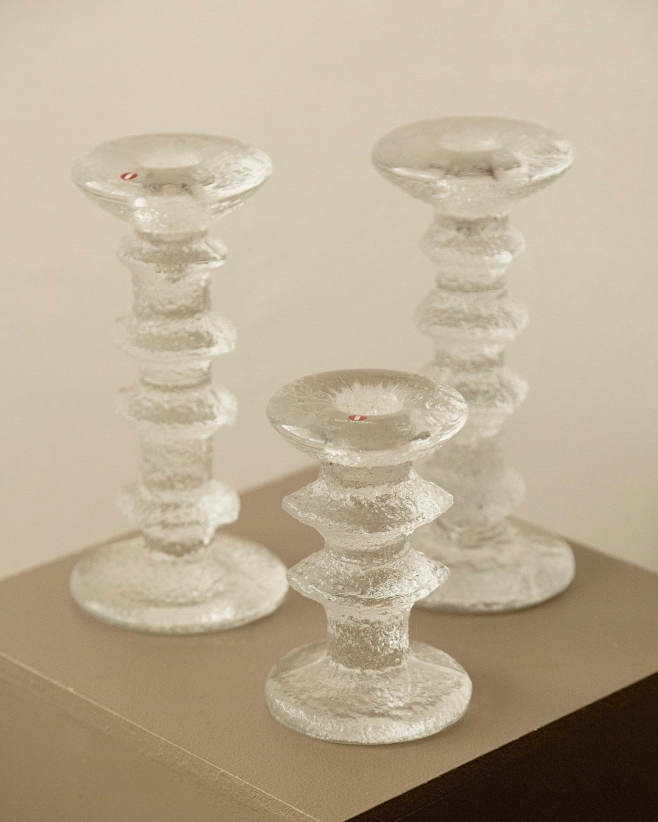 Trio of Timo Sarpaneva Candle Holders