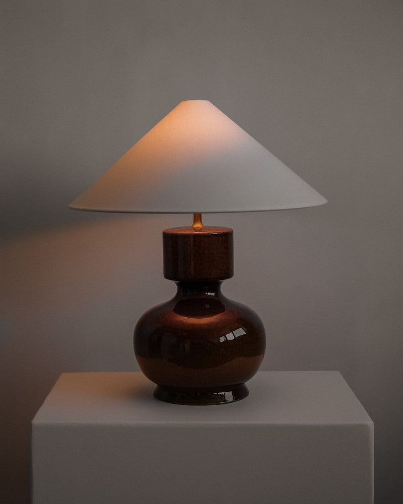 Large Ceramic Table Lamp by septembre studios | The Oblist