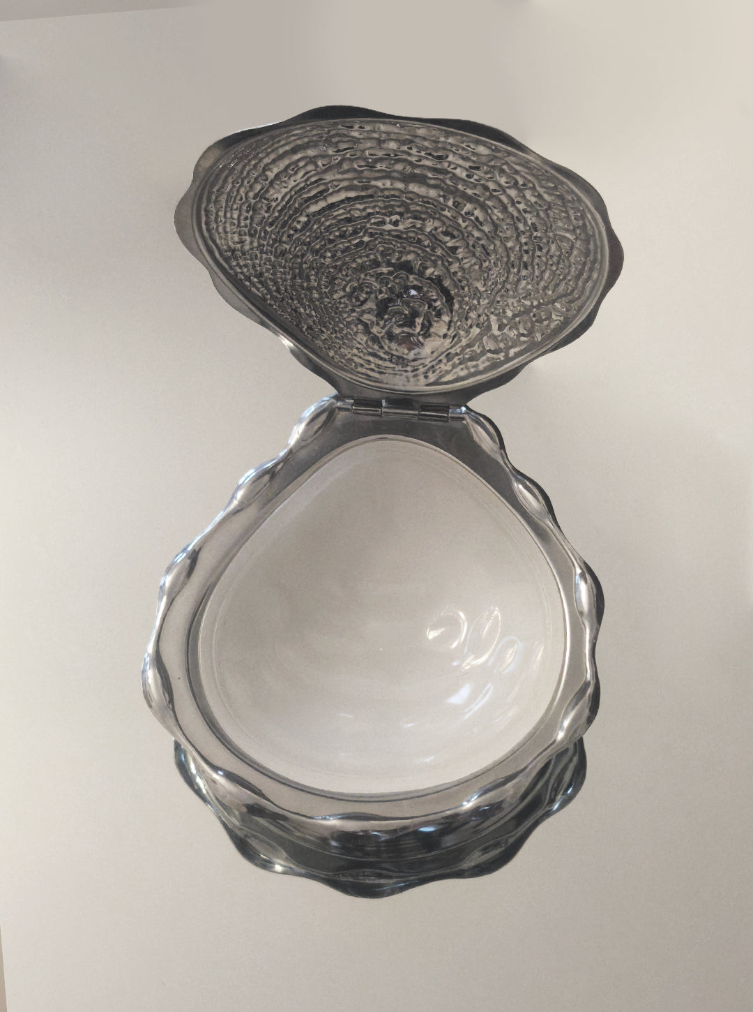 Shell Butter Dish — side angle