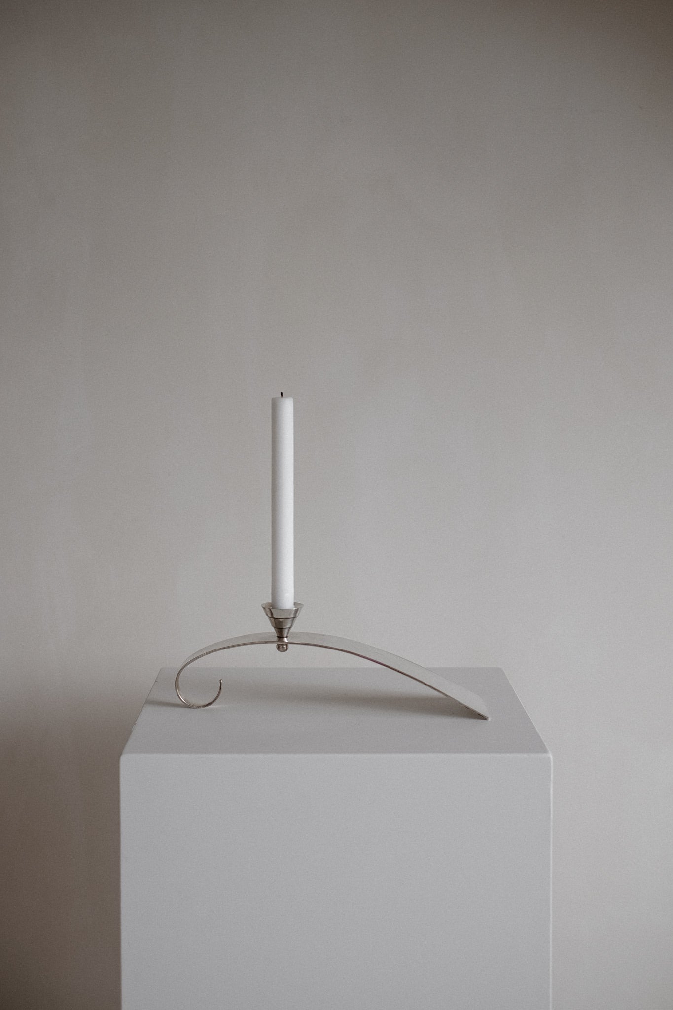 Silver Plated Candle Holder  — additional view