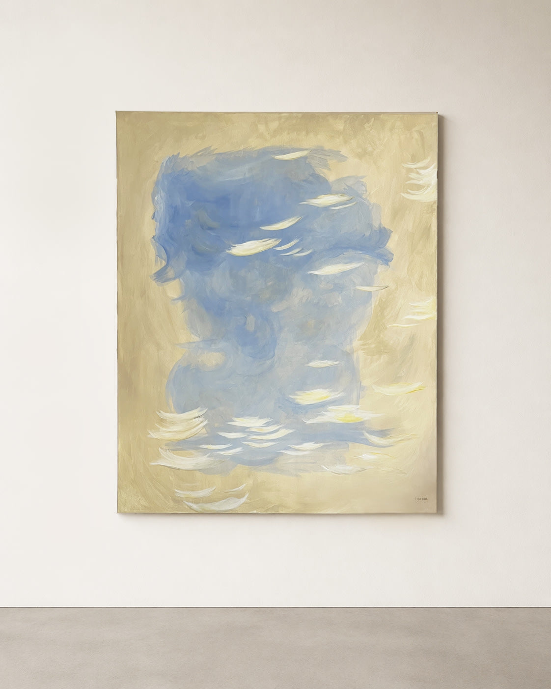 19:15, Original Acrylic on Canvas by Porter Studio | The Oblist