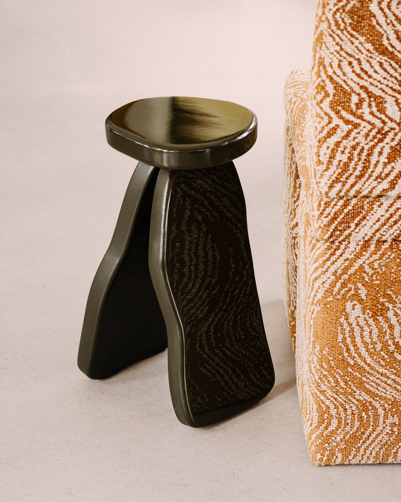 Side Table Object107 by NG DESIGN | The Oblist — handcrafted dark wood finish