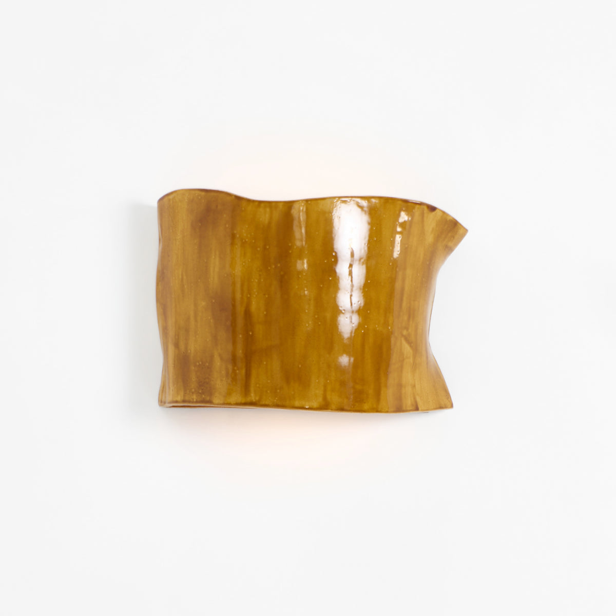 Papel - artisanal ceramic wall light — alternate view