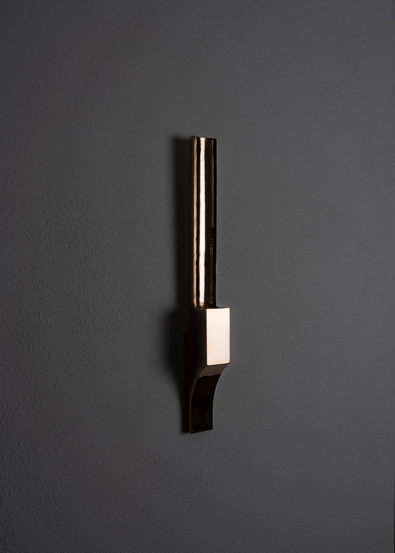 Case obj.8 - Candleholder Wall Piece by studiokhachatryan | The Oblist — handcrafted metal design