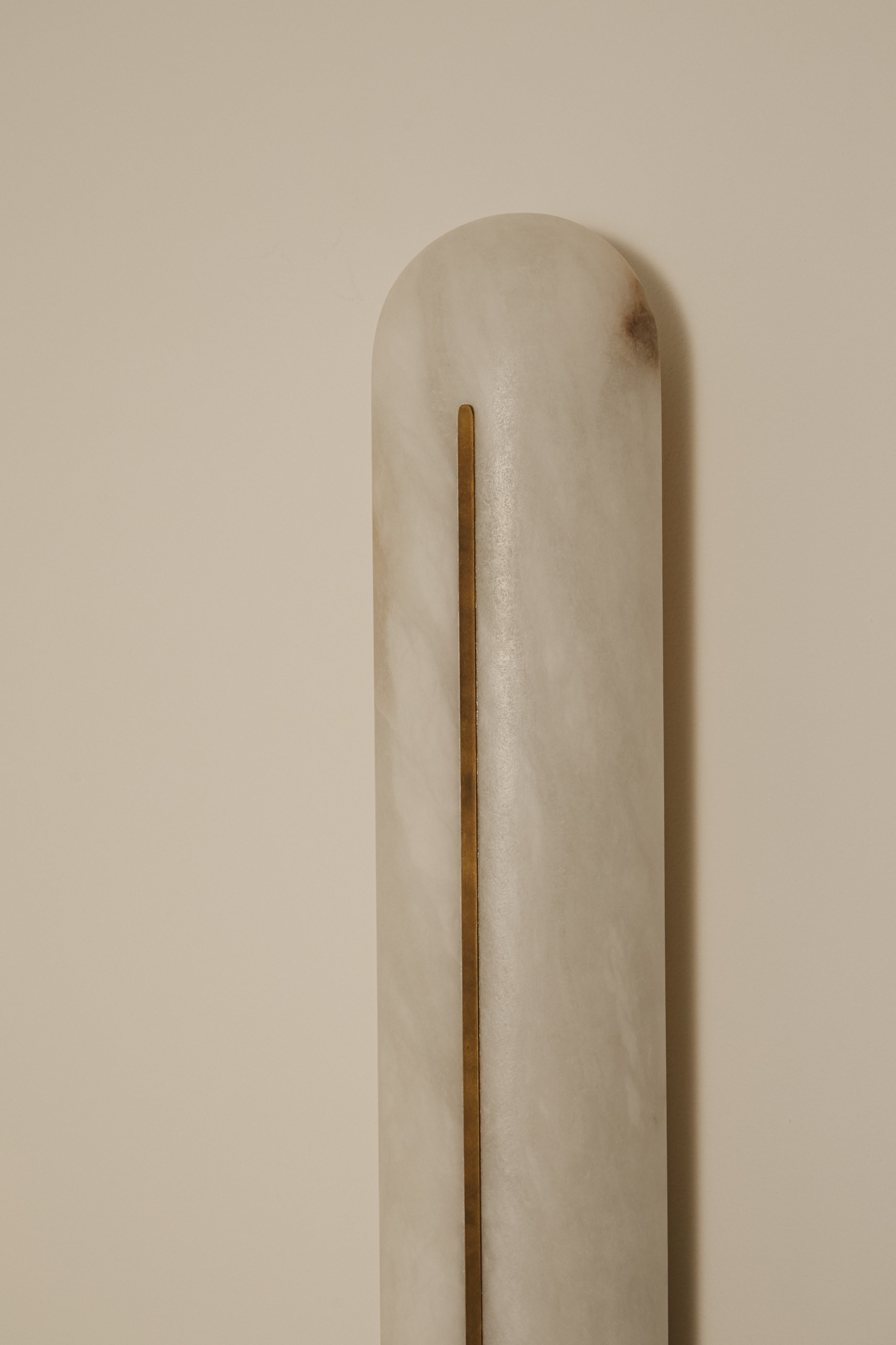 Contemporary Lighting in Alabaster - Hepworth Collection — side angle