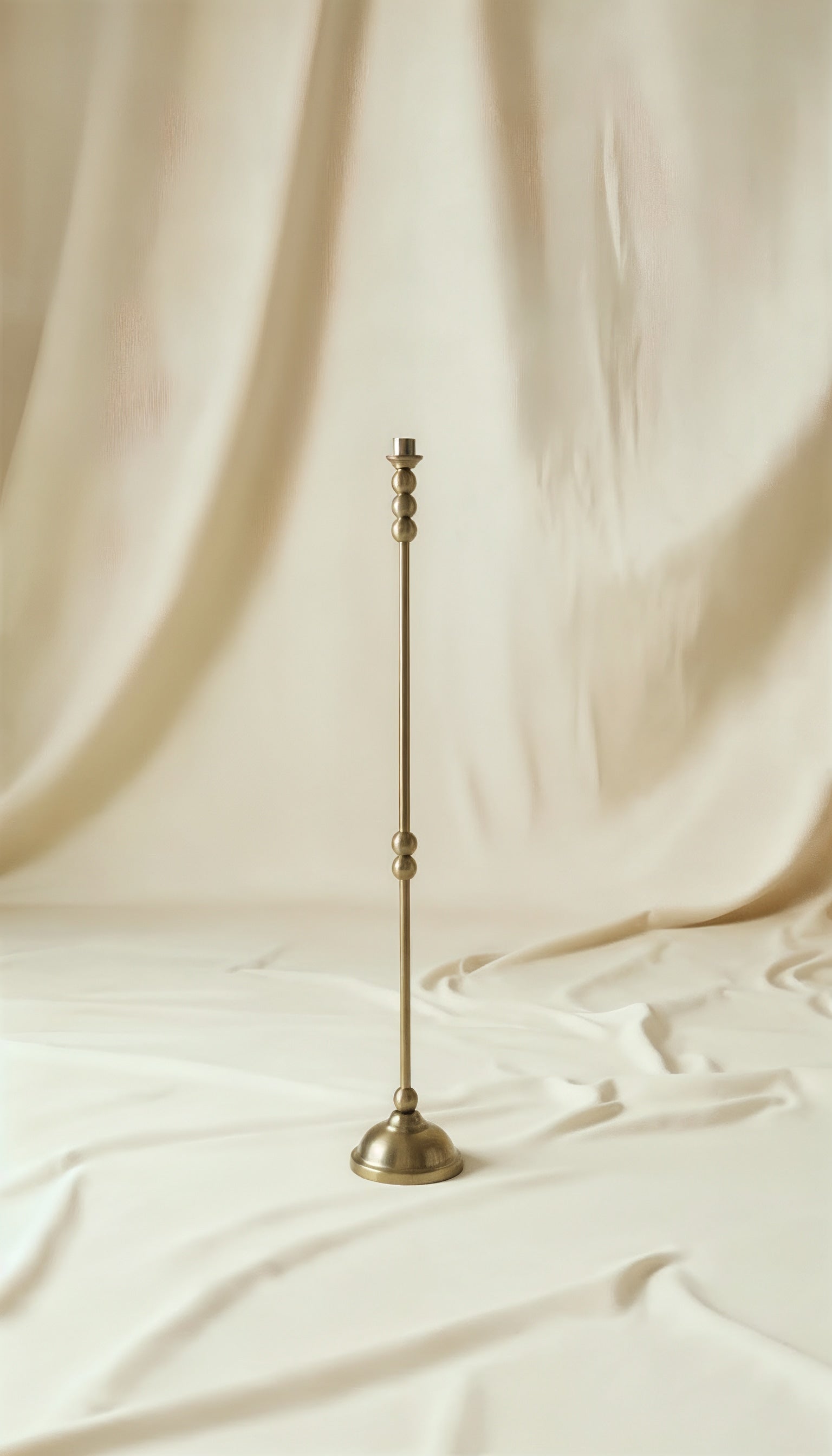 ASHA I – Brushed Brass – Sculptural