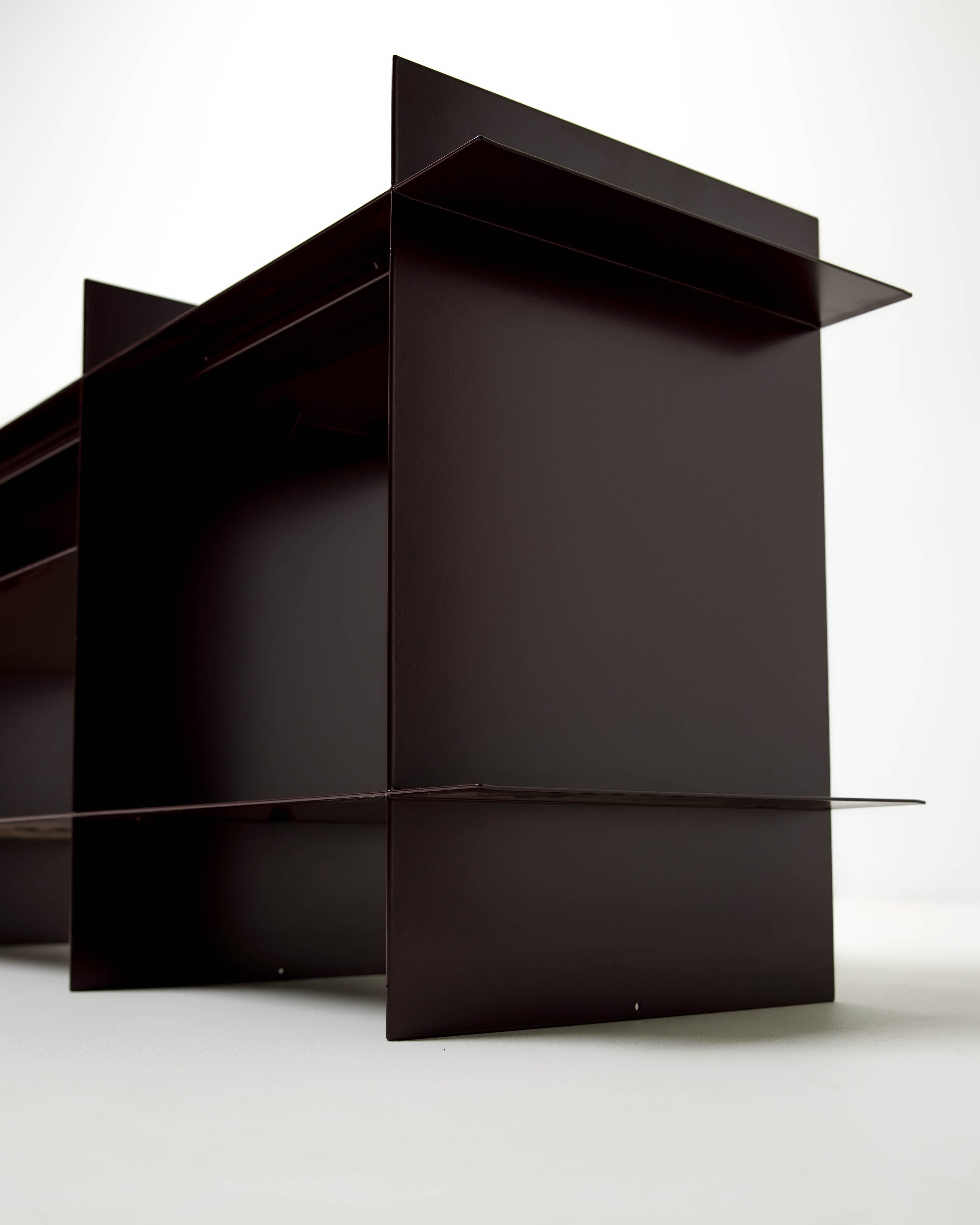 Steel Grid Shelving Unit