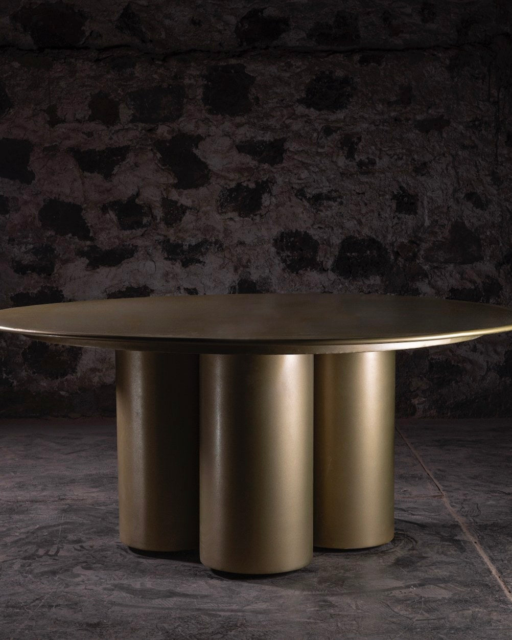 014 Steel Dining Table