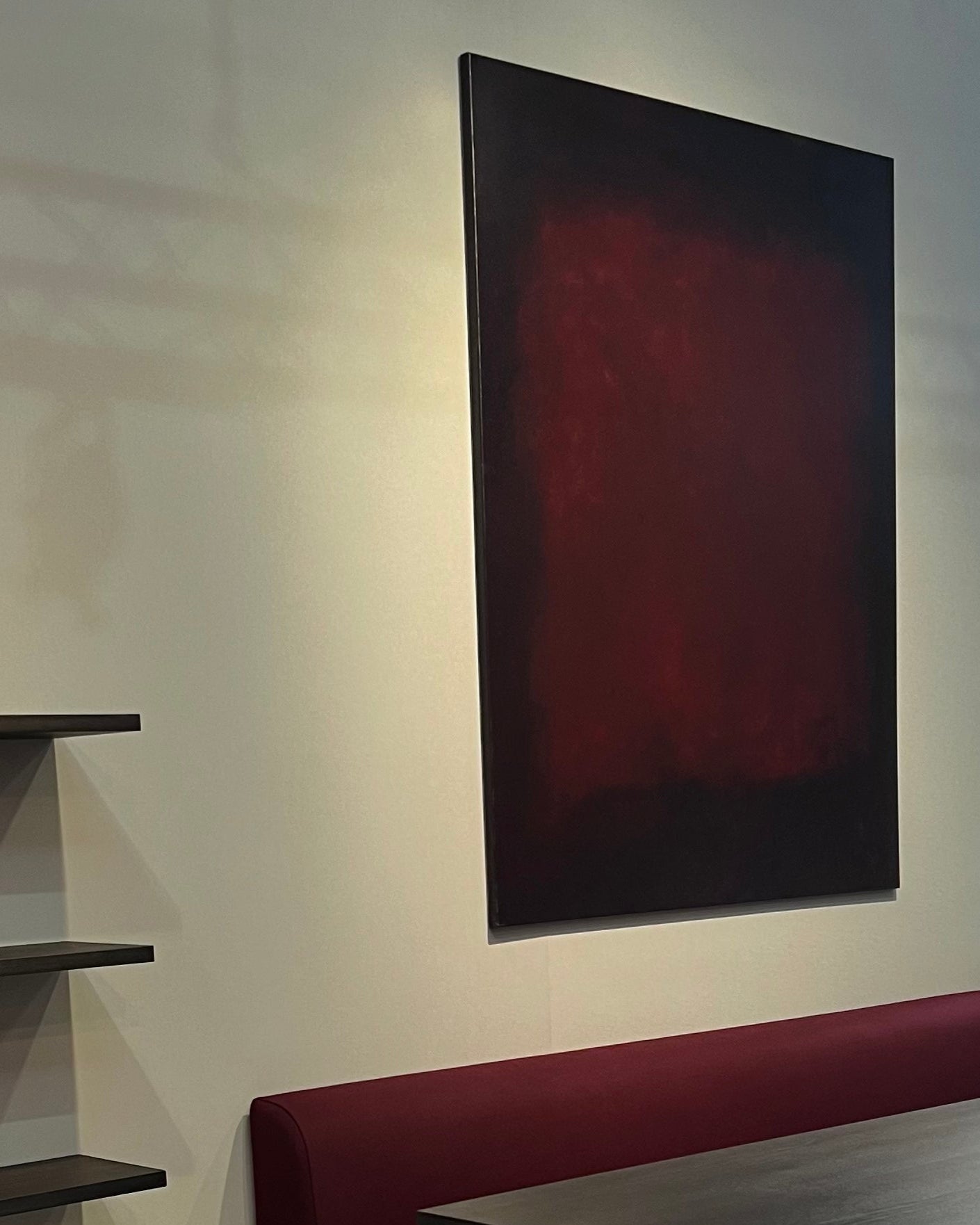 Oil painting by Aimée Adriaansen, Burgundy (2024)