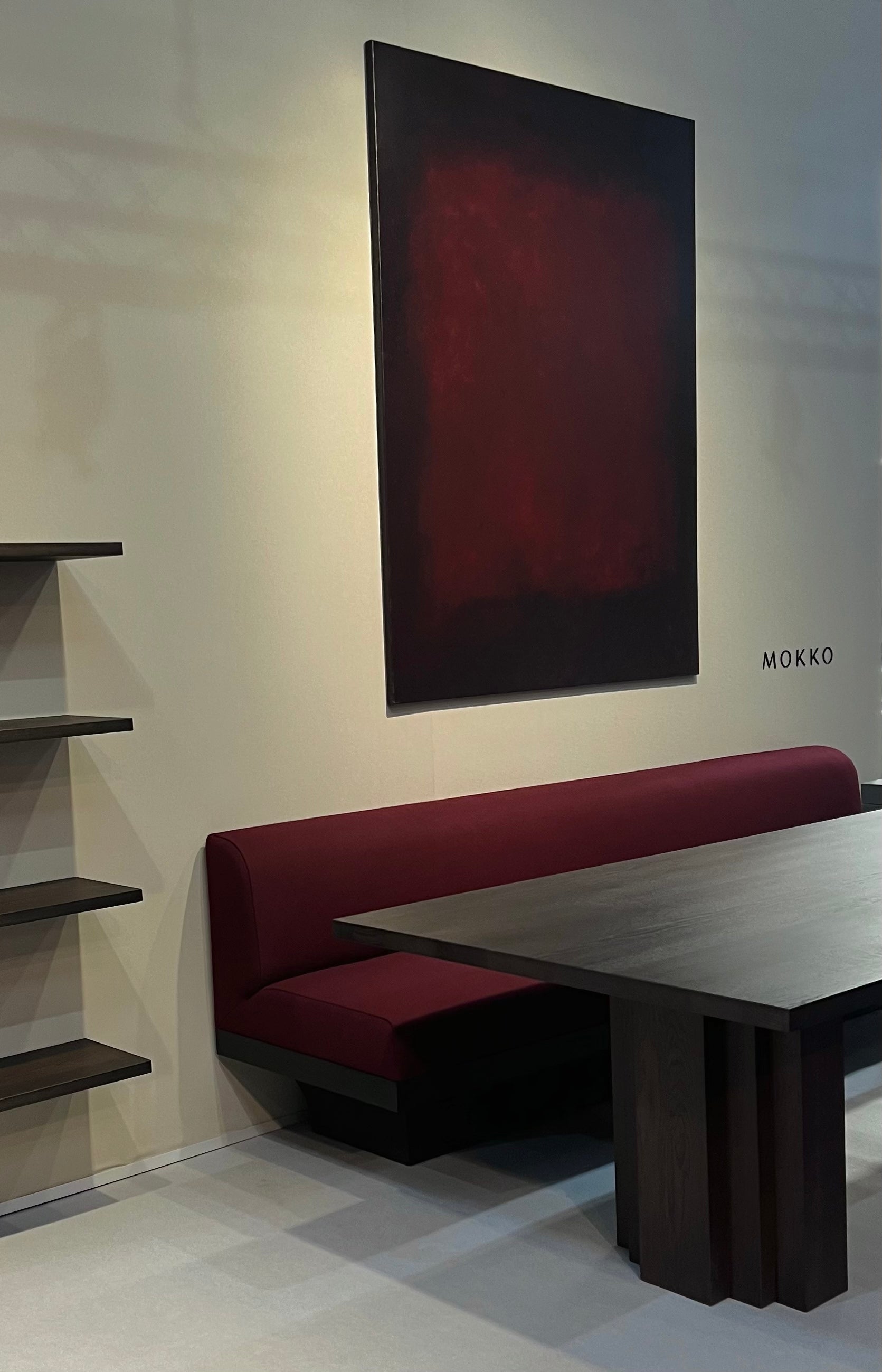 Oil painting by Aimée Adriaansen, Burgundy (2024)