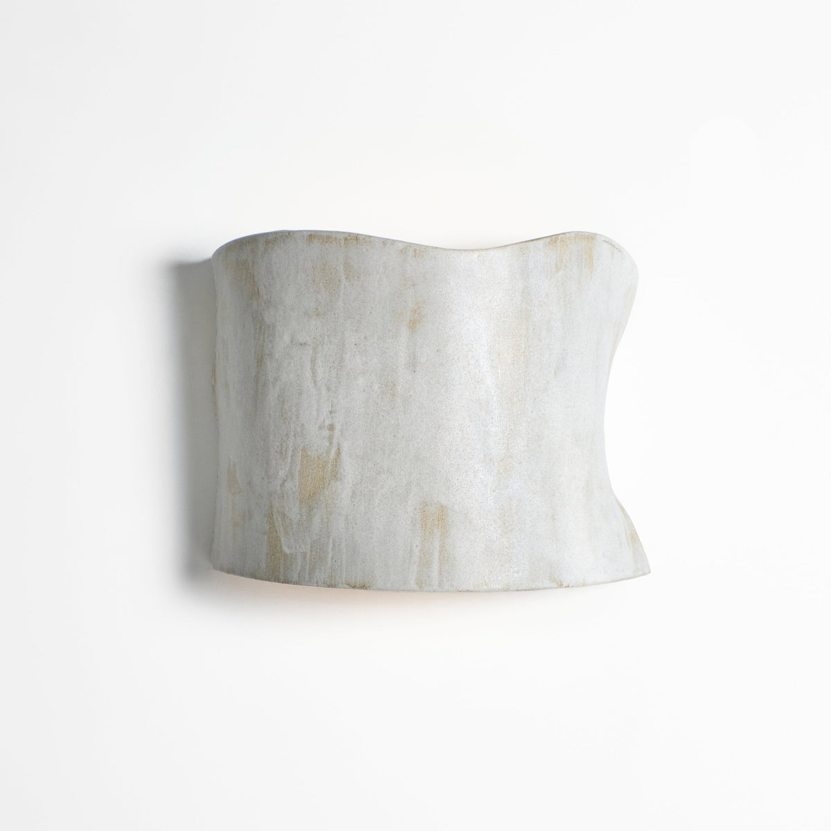 Papel - artisanal ceramic wall light — lifestyle setting