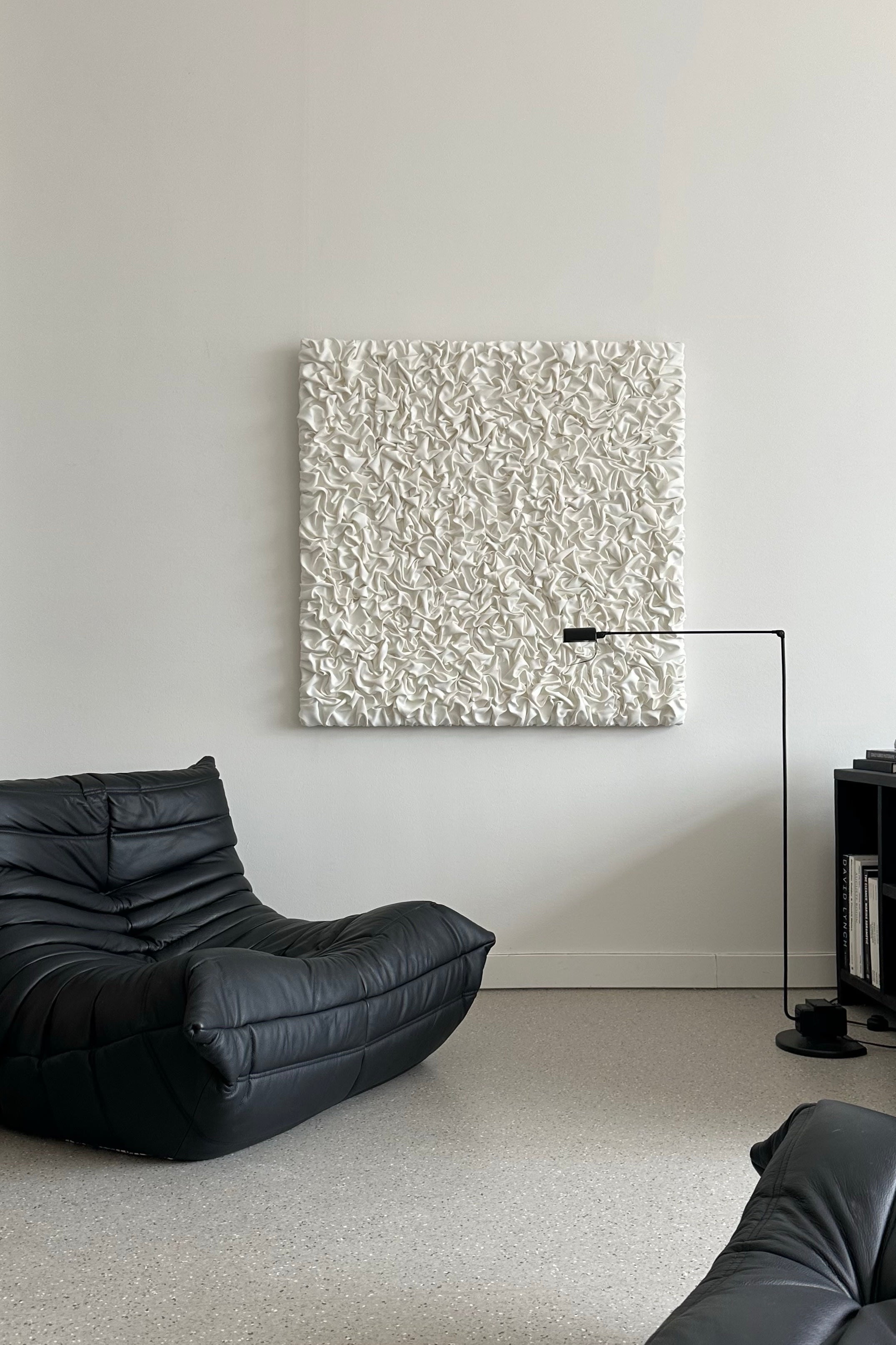 'ESCAPISM 108' Sculptural Wall Art — detail view