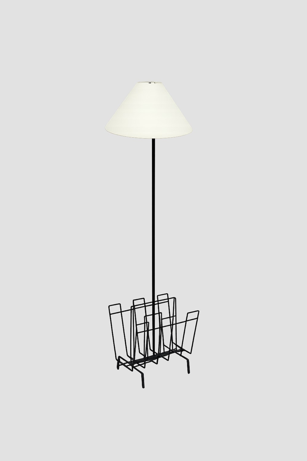 Minimalist Magazine Rack Floor Lamp — additional view