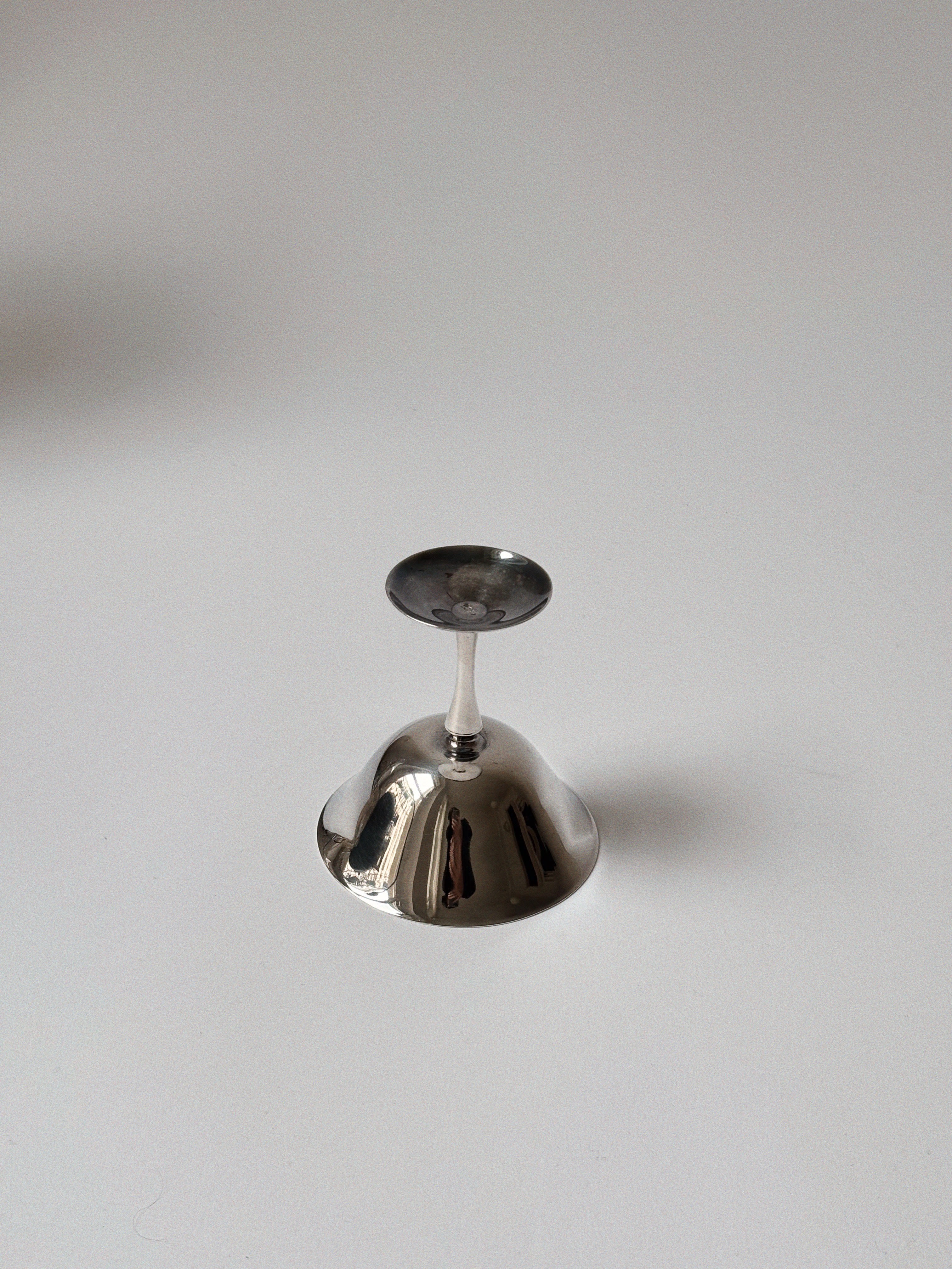 6 Silver Plated Champagne Coupes, 1978 Poland — in context