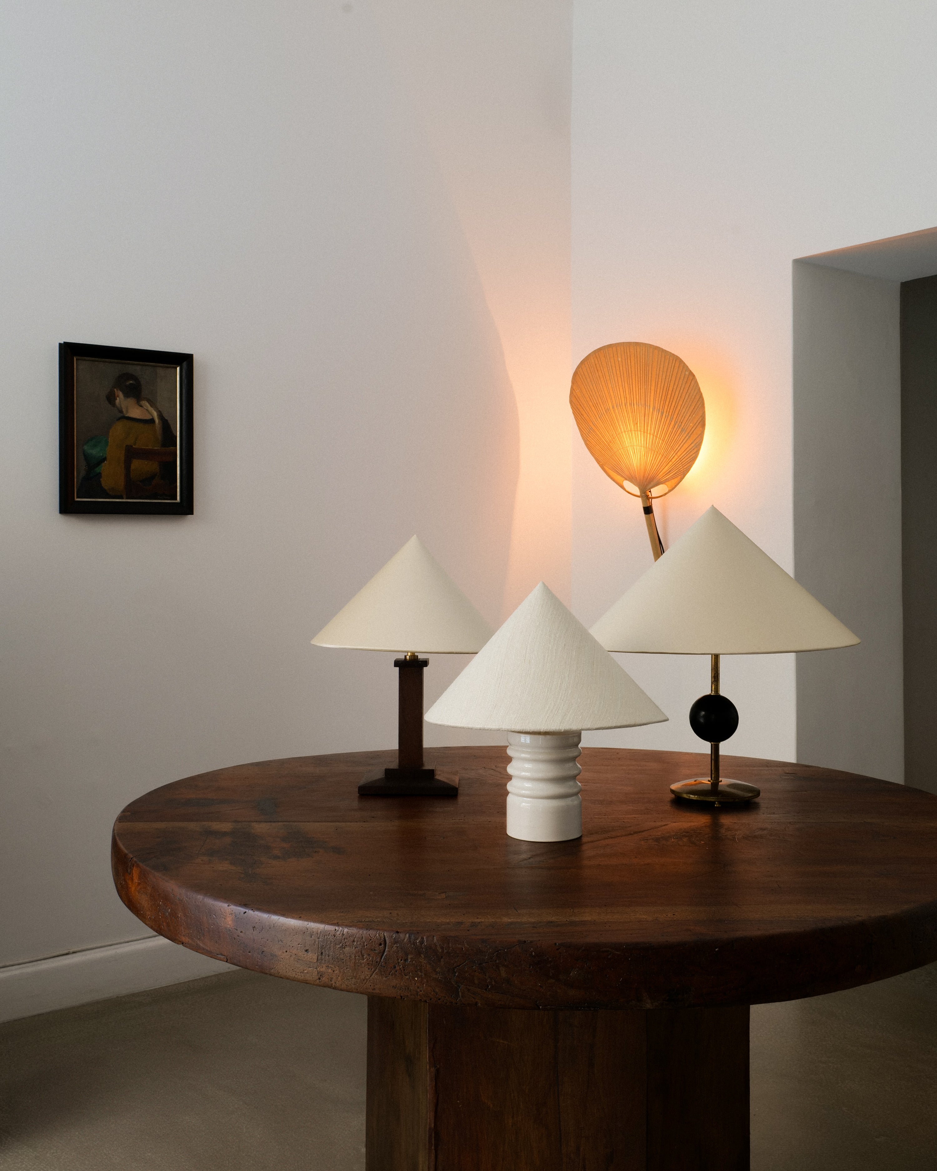 Harald Notini Brass Table Lamp 1940s