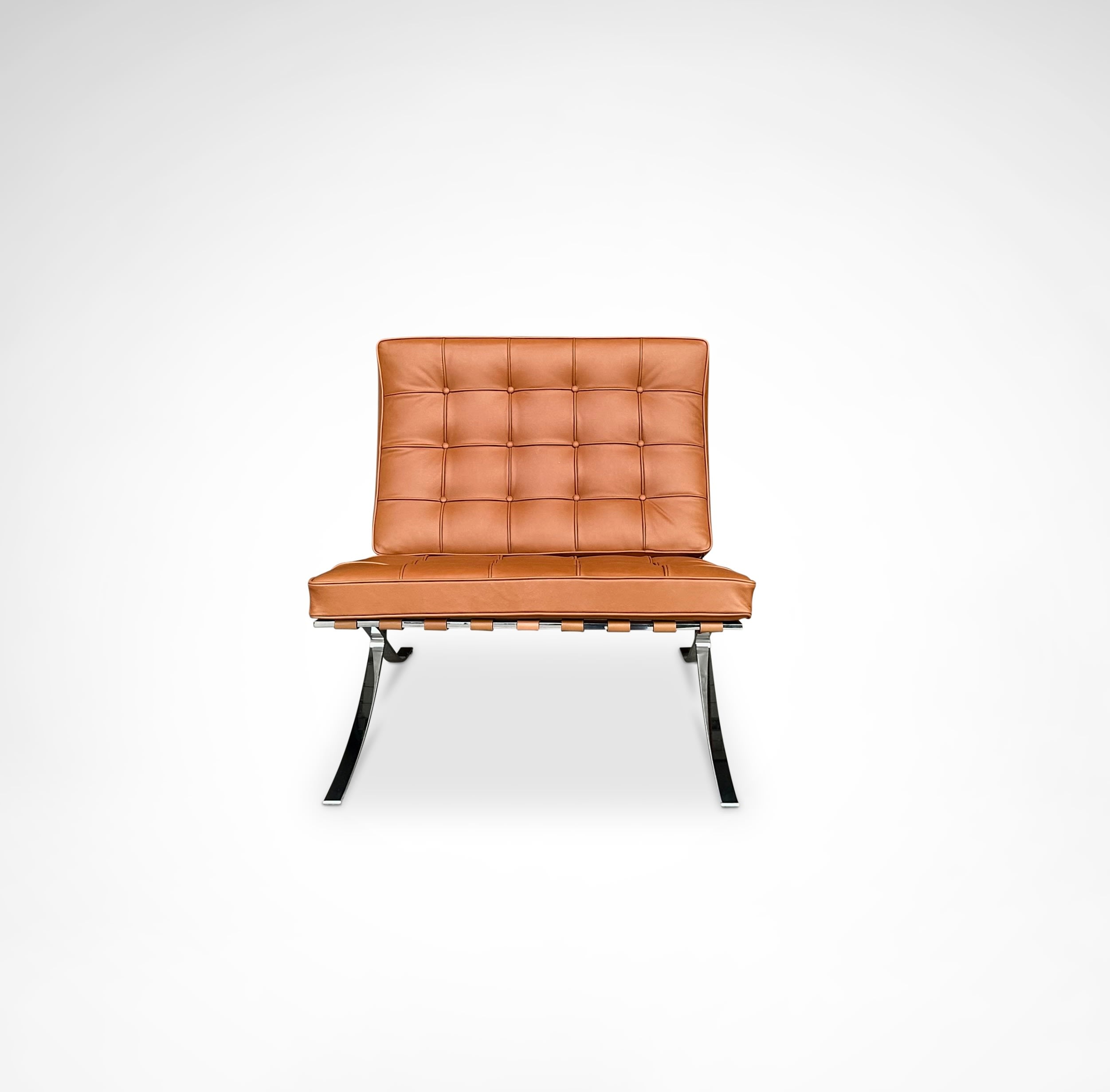 Barcelona lounge chair MR90 by Mies van der Rohe for Knoll — view 9