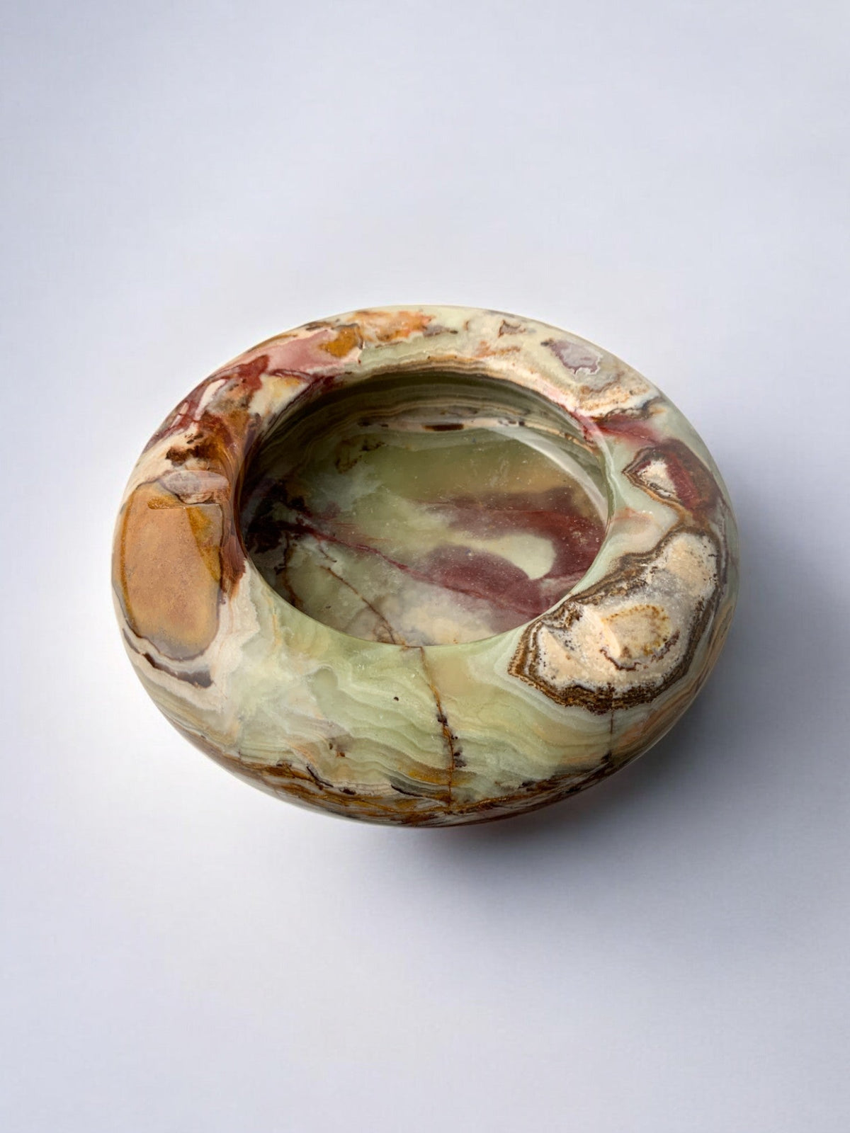 Mid-Century Onyx Catchall Ashtray, Italy, 1970 — lifestyle setting