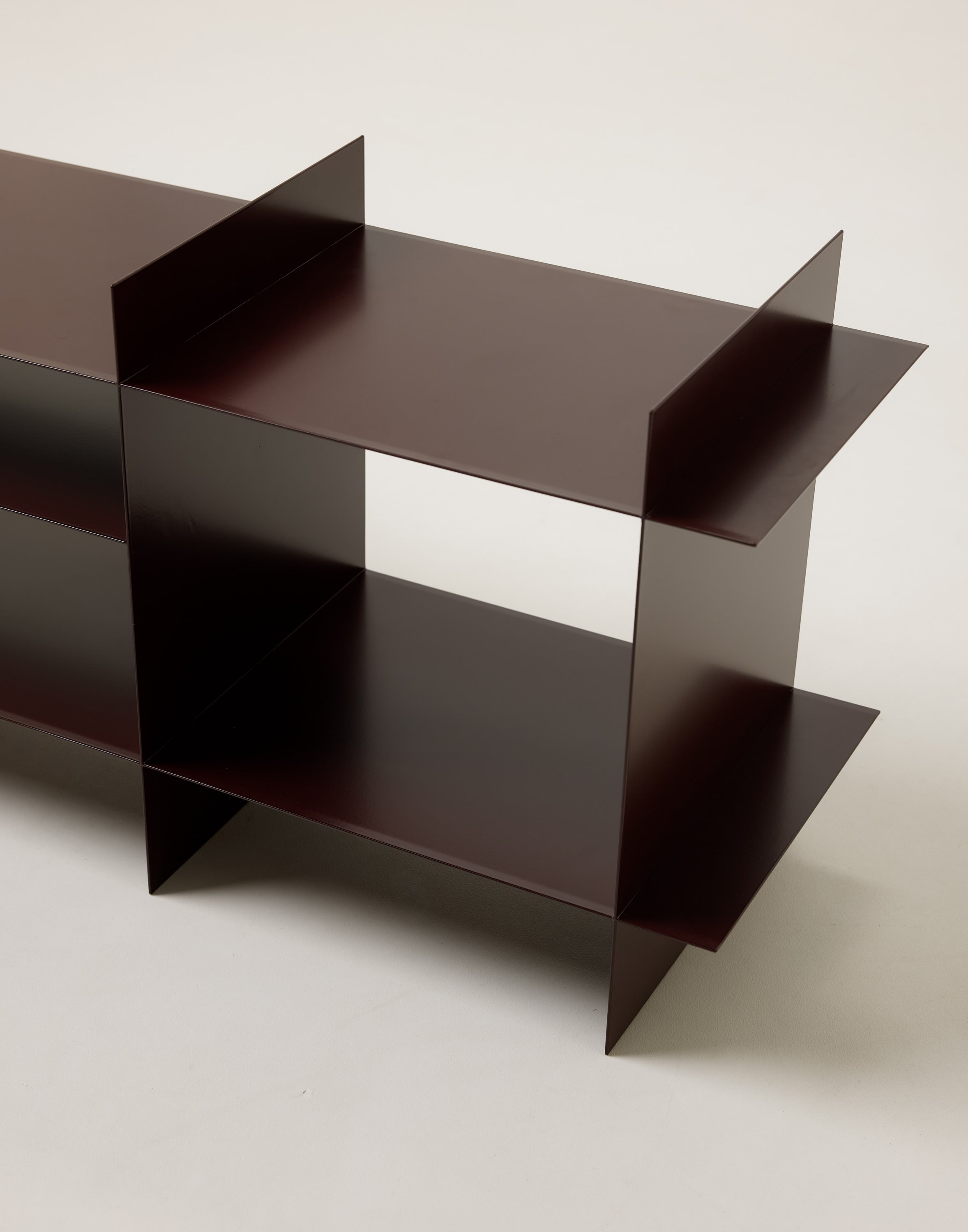 Steel Grid Shelving Unit — lifestyle setting