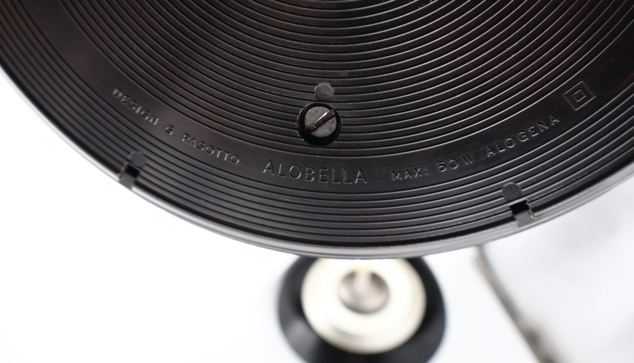 Mid-Century Italian Model Alobella Table Lamp by Giovanni Pasotto for Valenti Luce, 1970s — additional view
