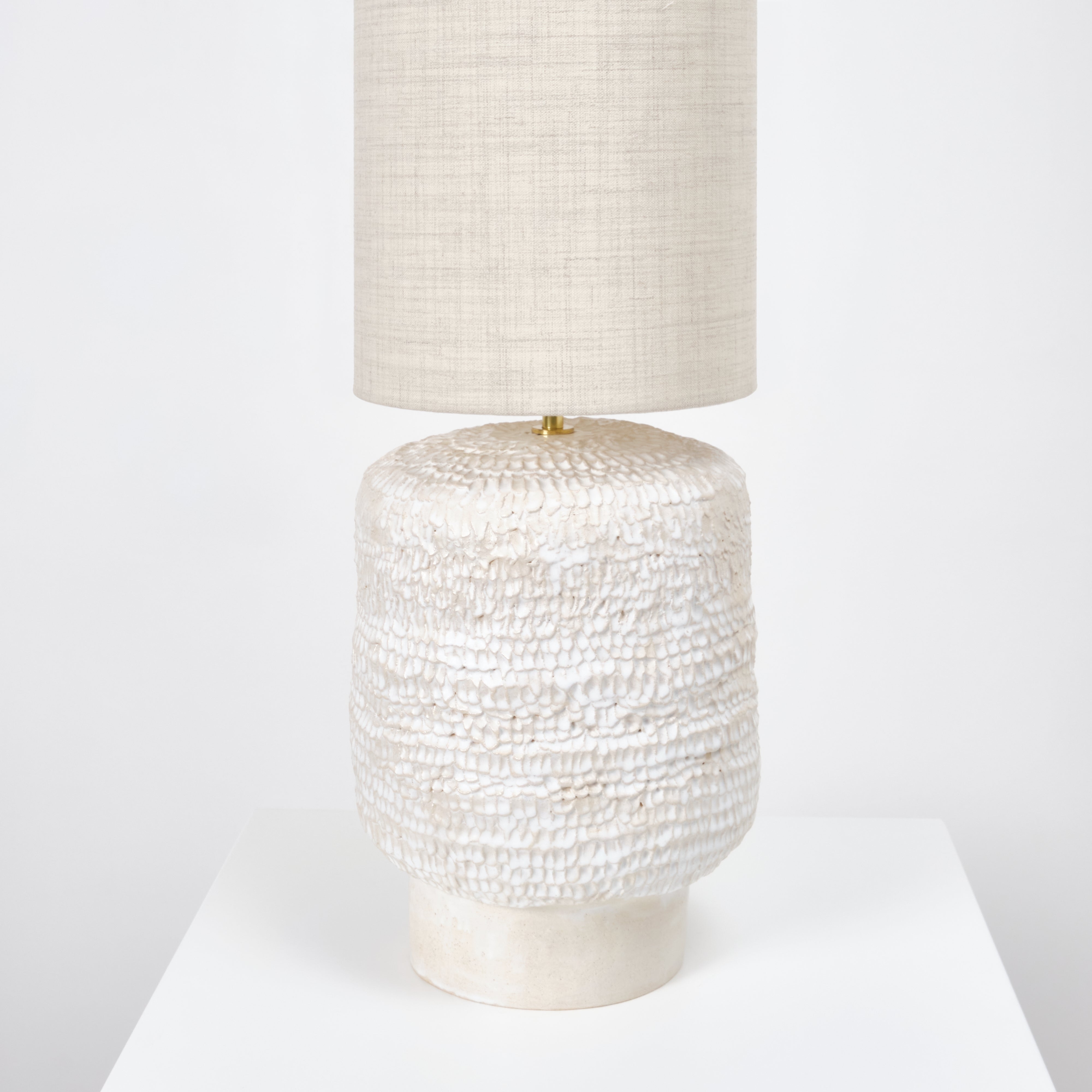 Textured Ceramic Lamp — additional view