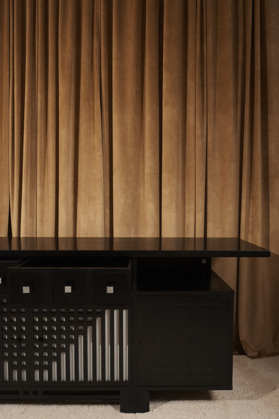 Charles Rennie Mackintosh Black Sideboard — view 9