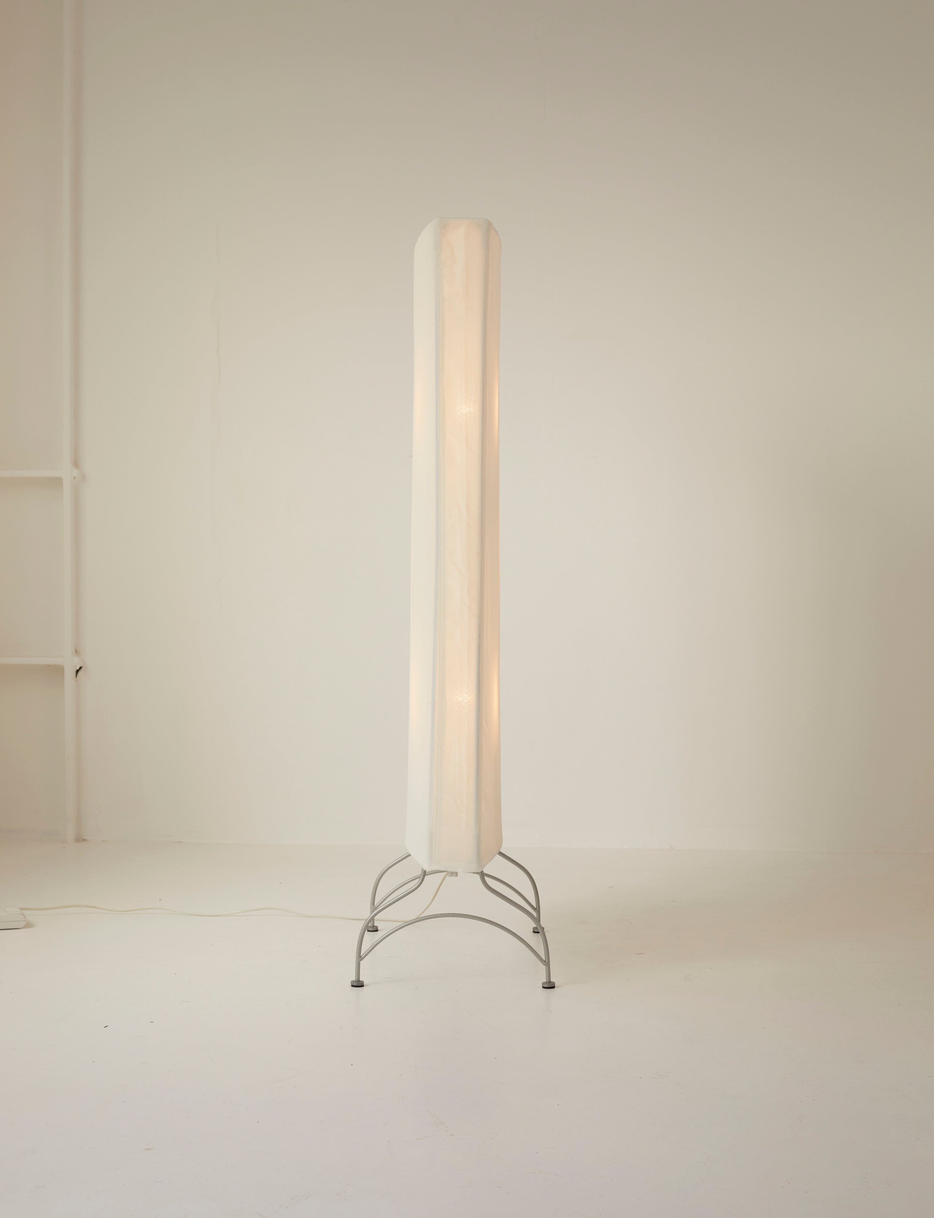 Dimmable Light Screen / Floor Lamp / Room Divider in Removable Fabric C. 2000