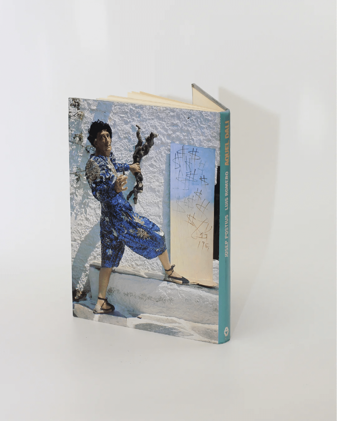 Aquel Dali Book — angled view with colorful cover design