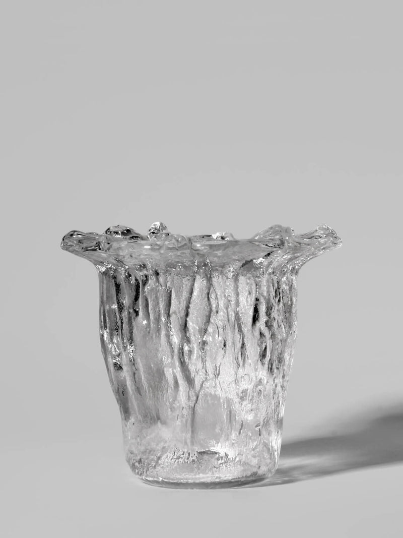 Uno Westerberg Organic Massive Glass Vase, Pukeberg, 1960s, Sweden by Vintage Stories | The Oblist