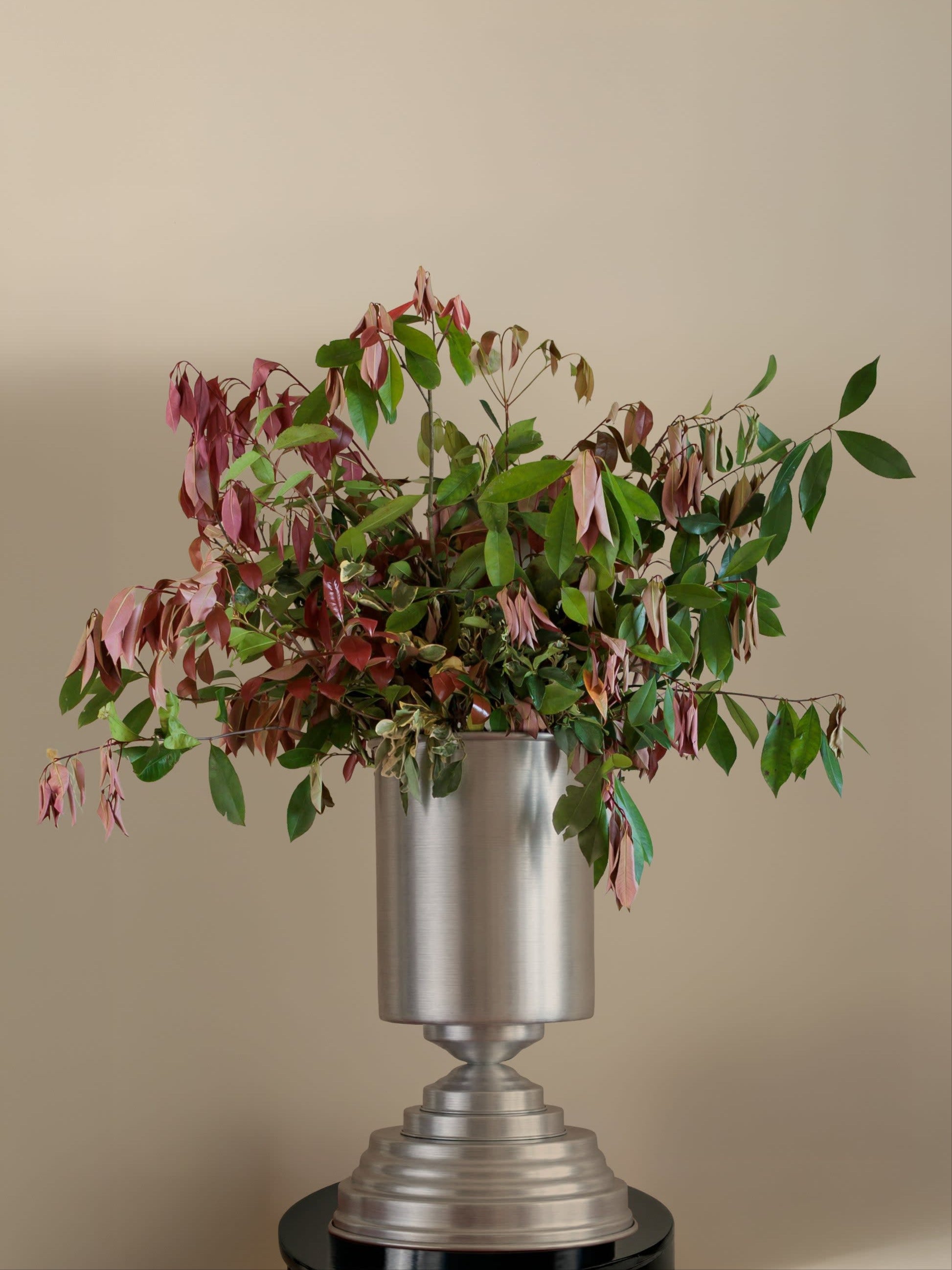Art Deco Amphora Vase in Metal by CASPAL | The Oblist