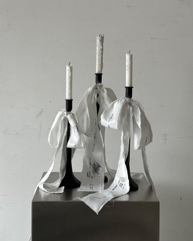 'UNFINISHED' Candleholder by CARRARA Studio | The Oblist