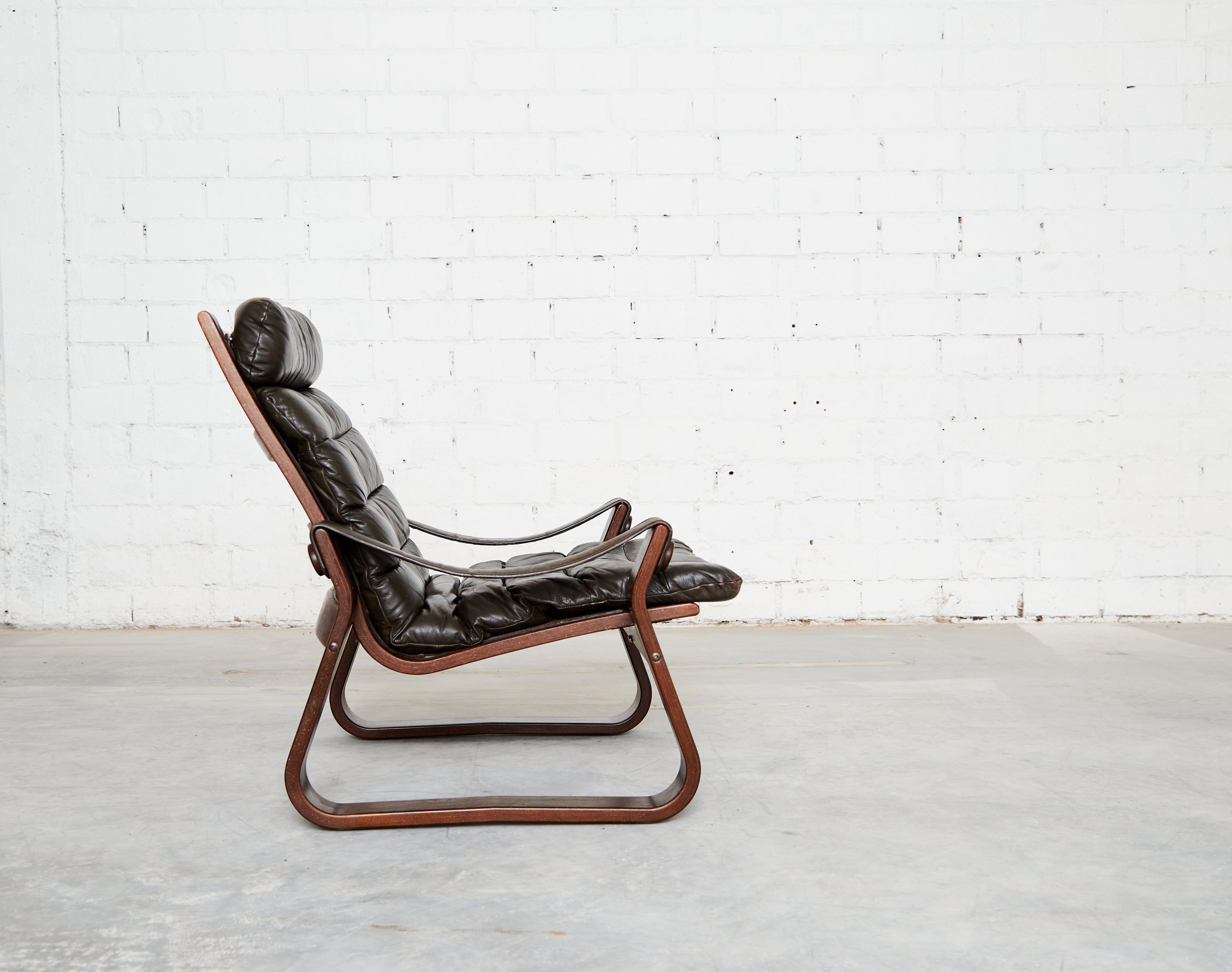 Georg Thams Lounge Chair for Vejen Polstermøbelfabrik — side angle