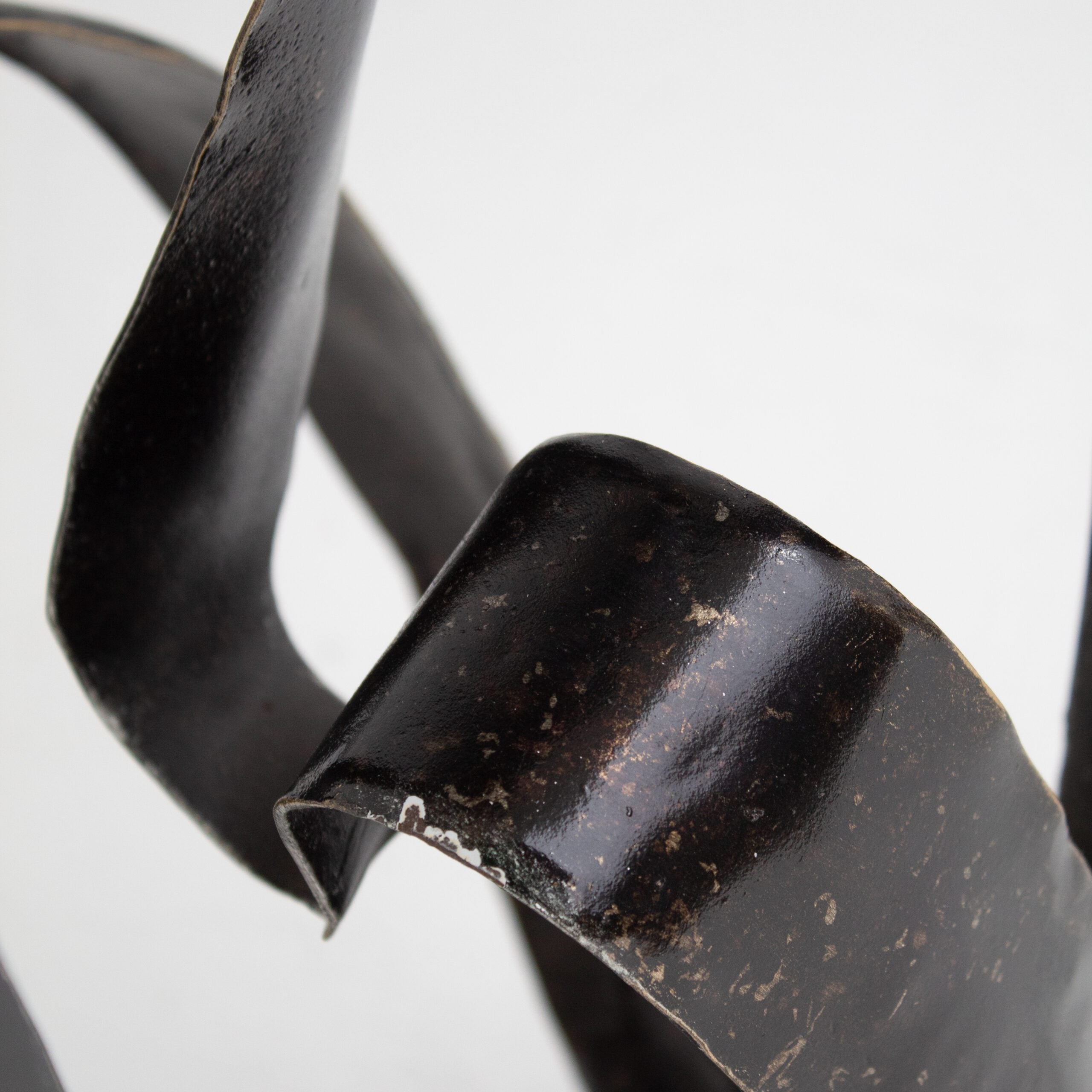 Sculptural Wrought Iron Standing Lamp — view 10