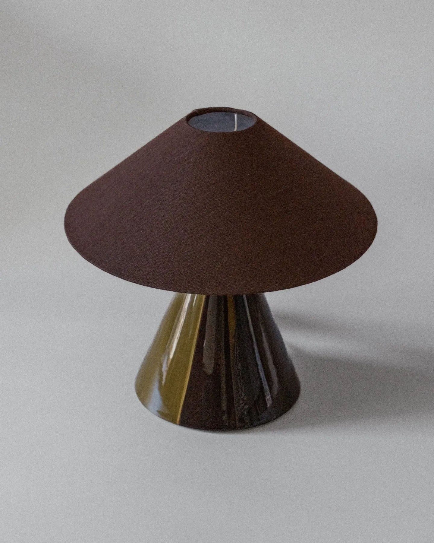 Lampe de Table "Caterina" - Brun Foncé