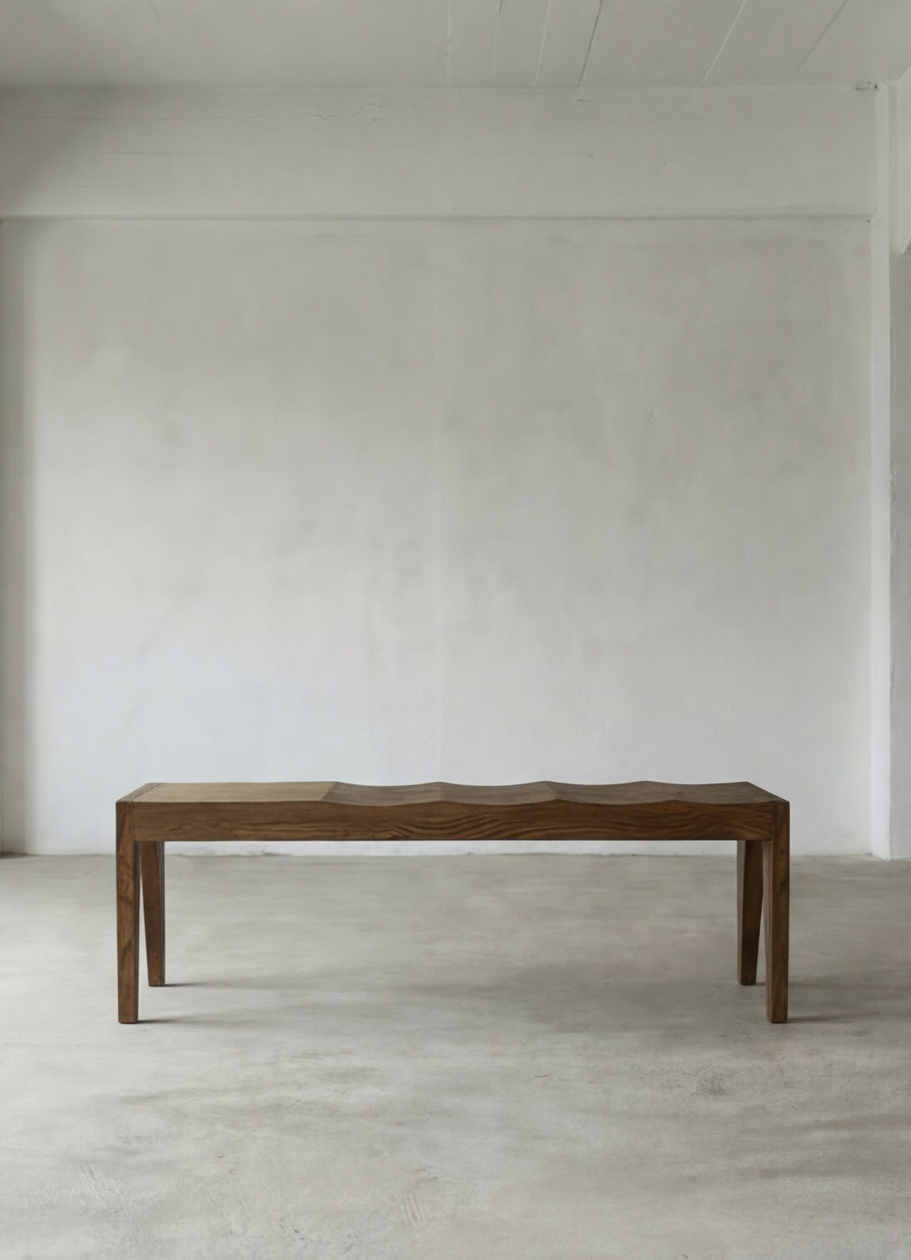Two seater Bench "Onde" — detail view