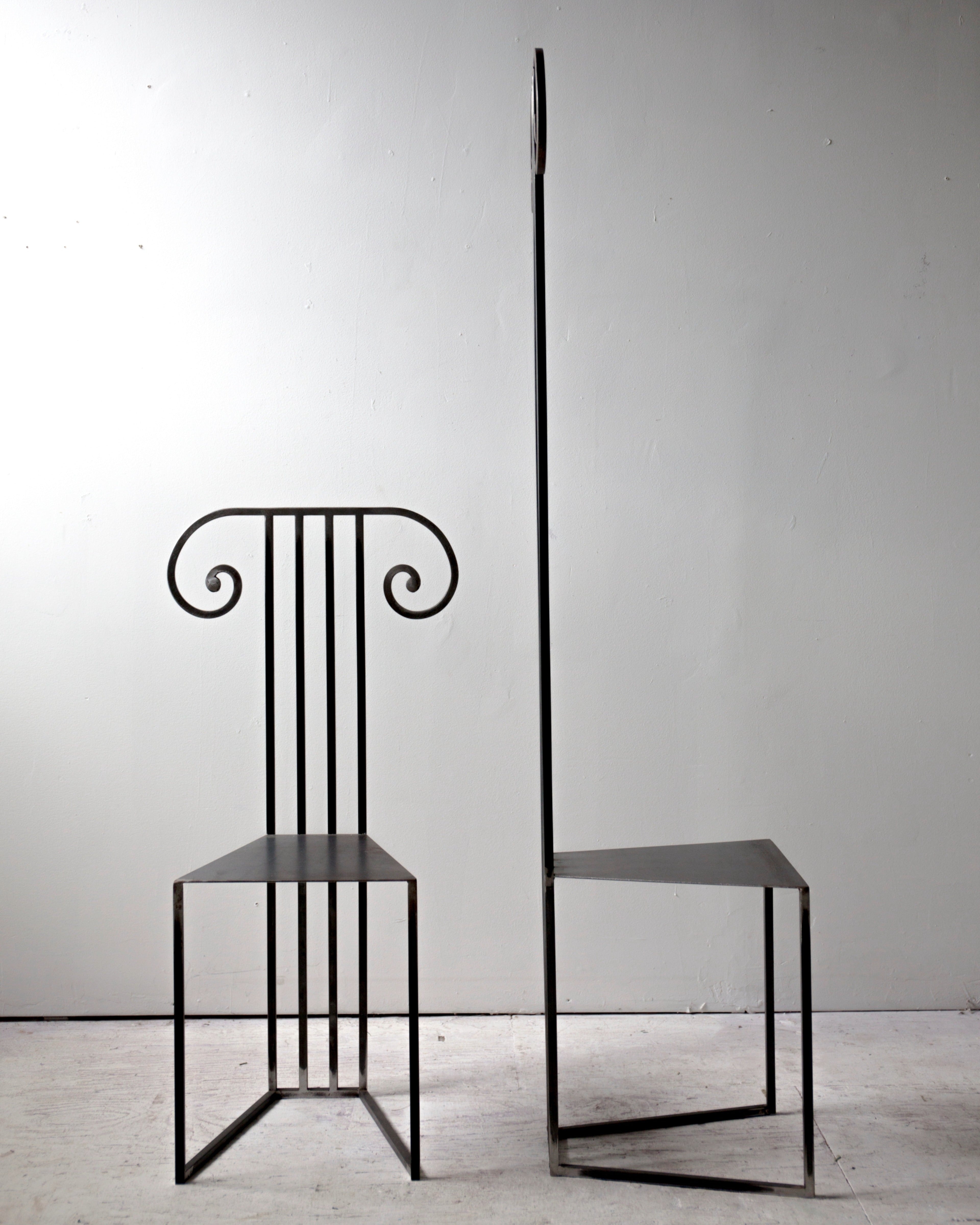 High Rise Column Chair