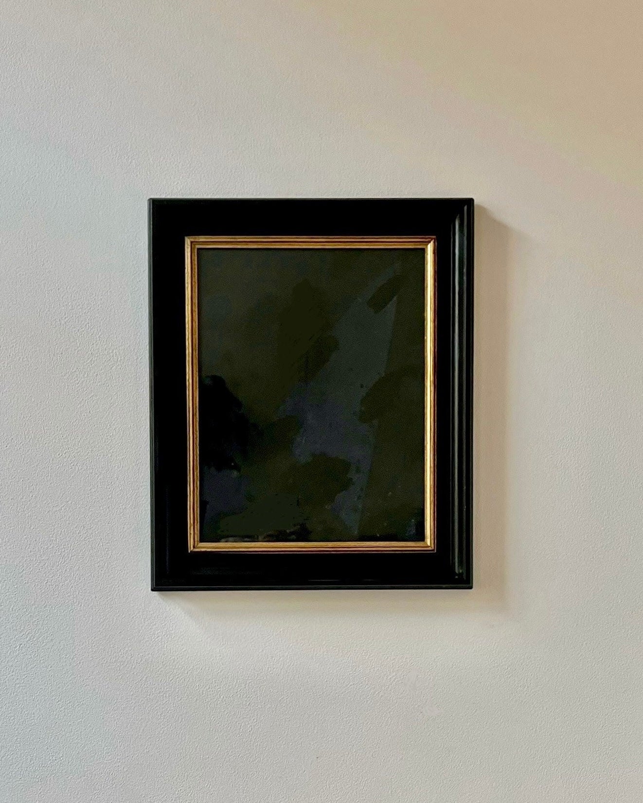 "Narragansett XV" Ink and Pigment on Raw Canvas