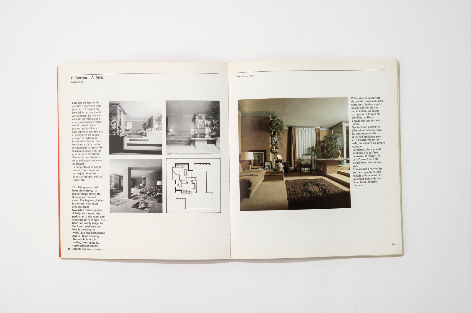 Habitat No 1: The Living Room, 1975 Interiors Book — lifestyle setting