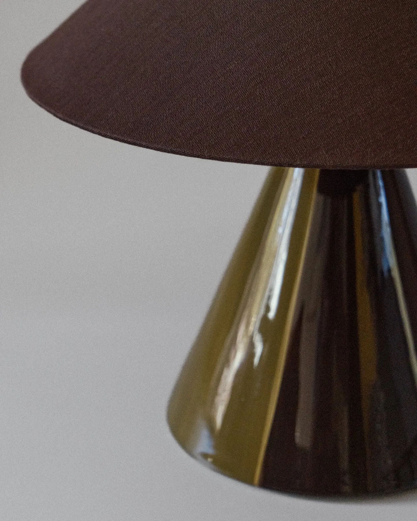 Lampe de Table "Caterina" - Brun Foncé