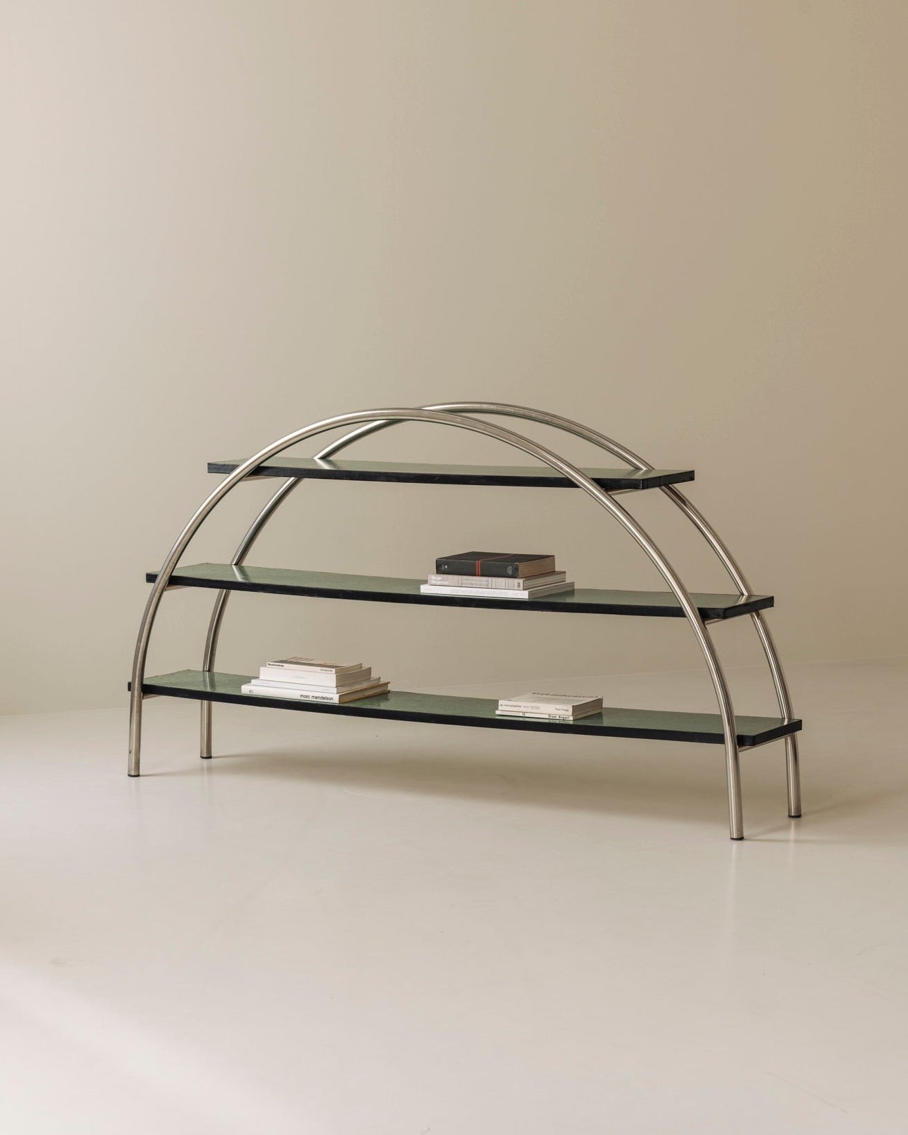 Modernist Vintage Shelving Unit, France, 1970s — view 9