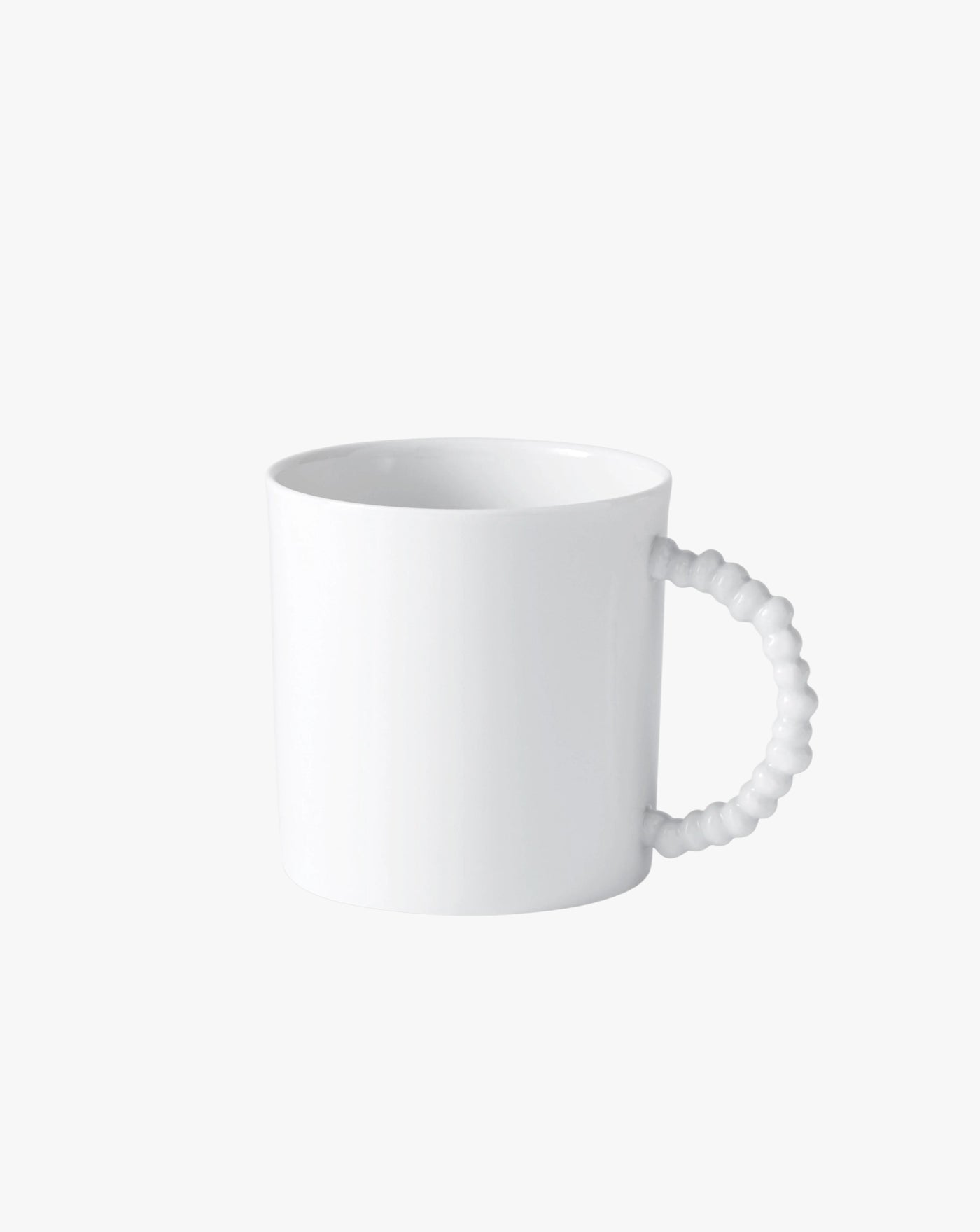 Haas Mojave Mug - White by Lobjet | The Oblist — ceramic material, modern design